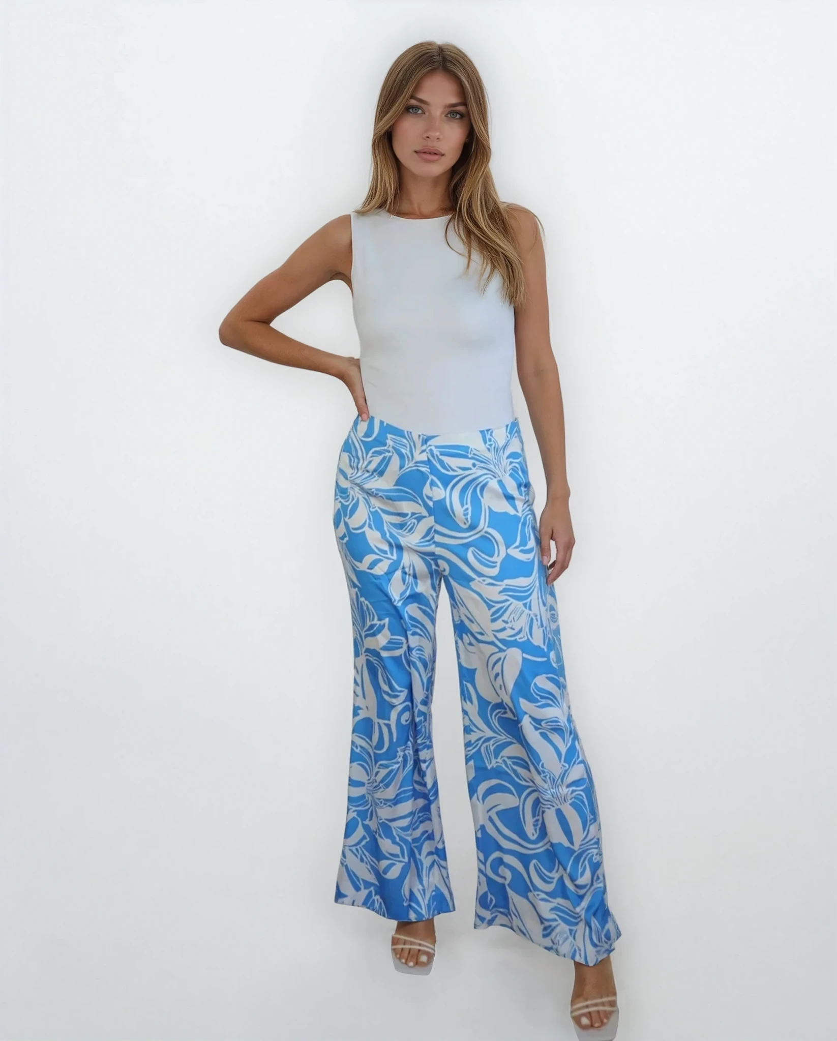 Calypso Pant - La Palma Blue