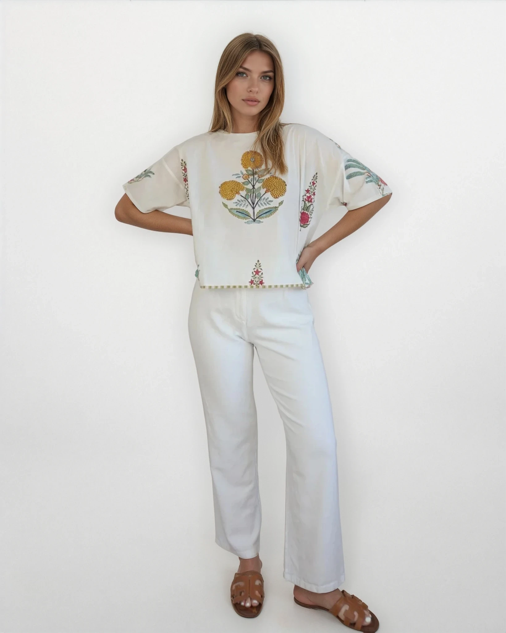 Haven Top - Kabir Floral