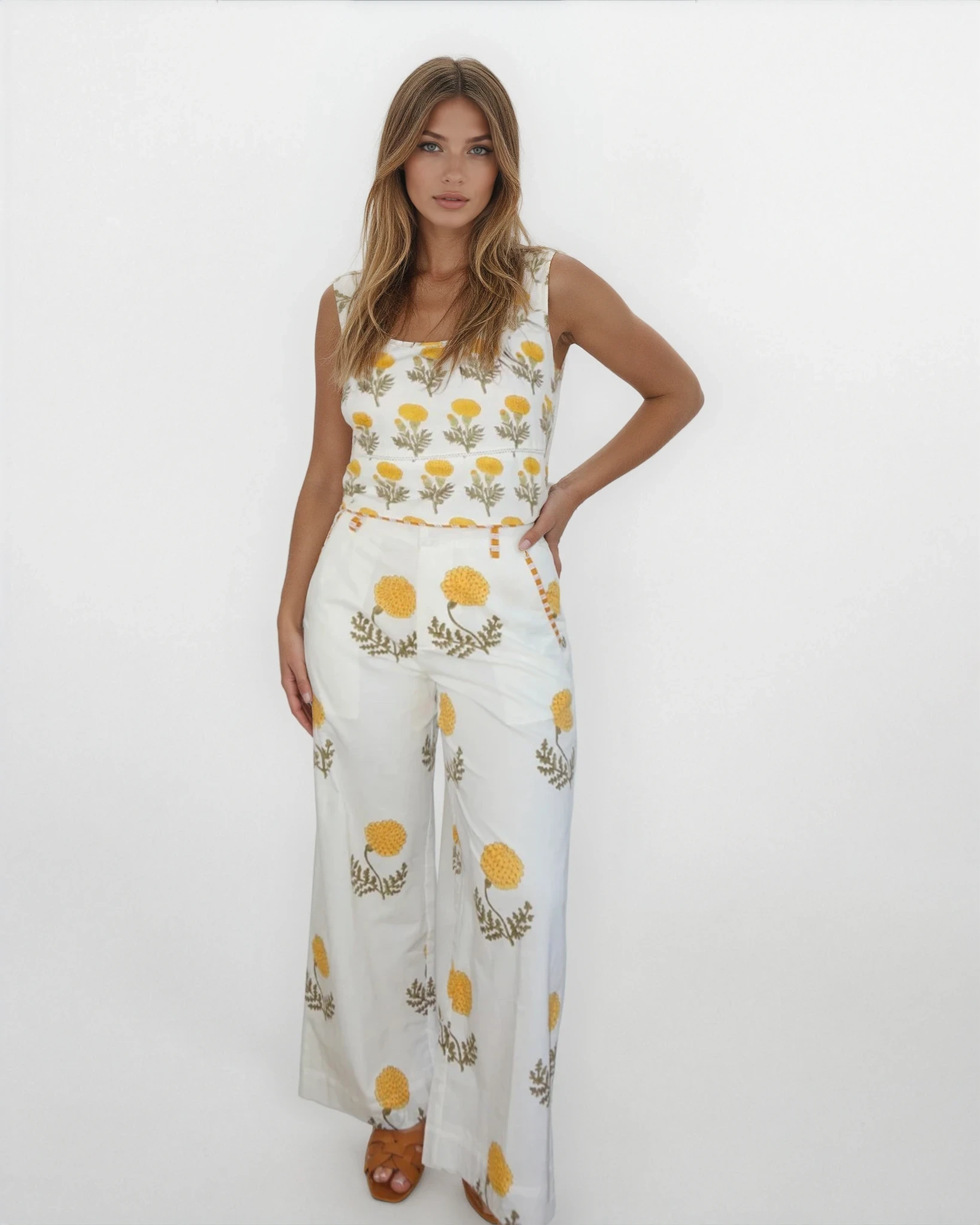 Edison Pant in Marigold