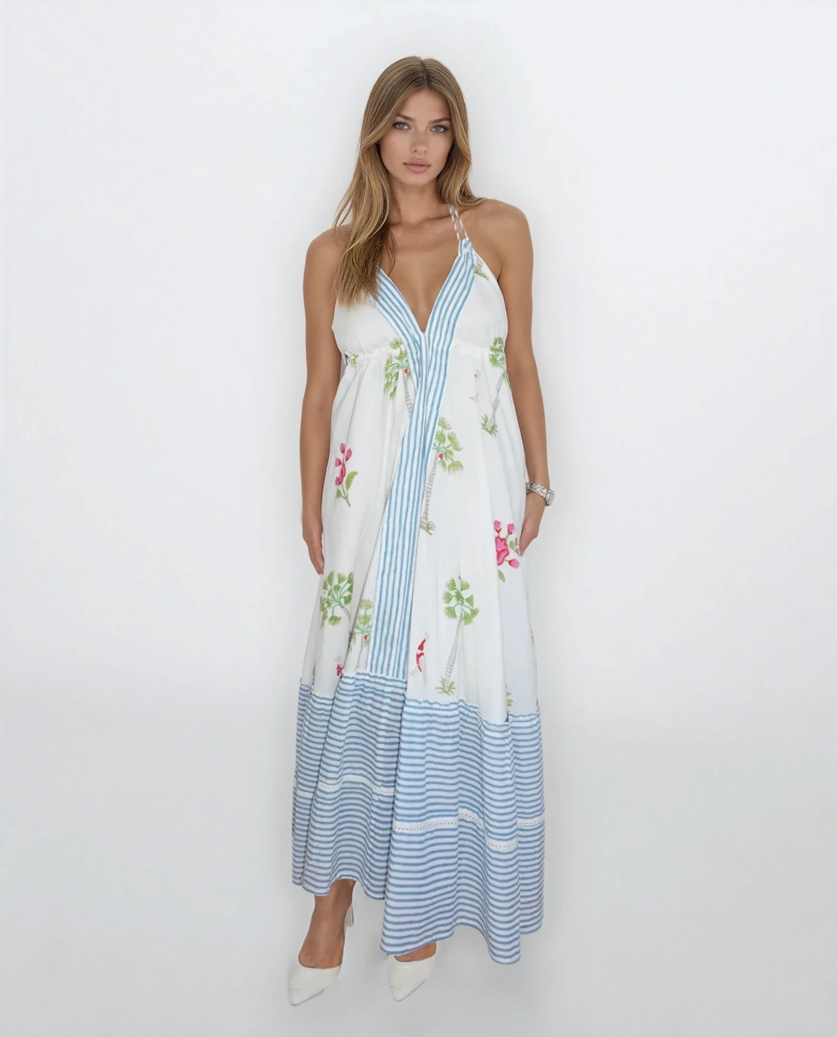 Ziggy Dress in Palm Paradise