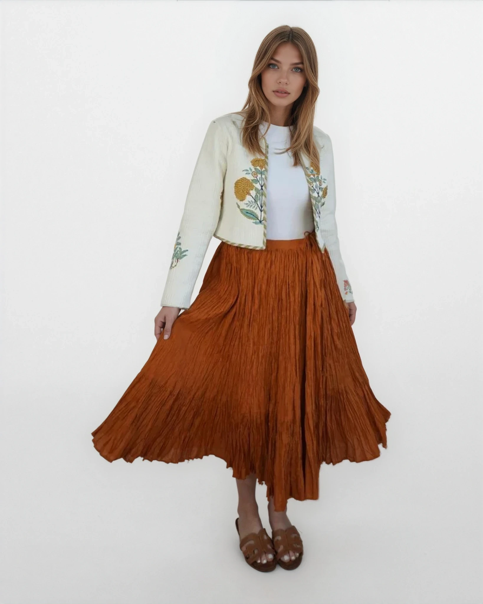 Elton Quilted Jacket - Kabir Floral