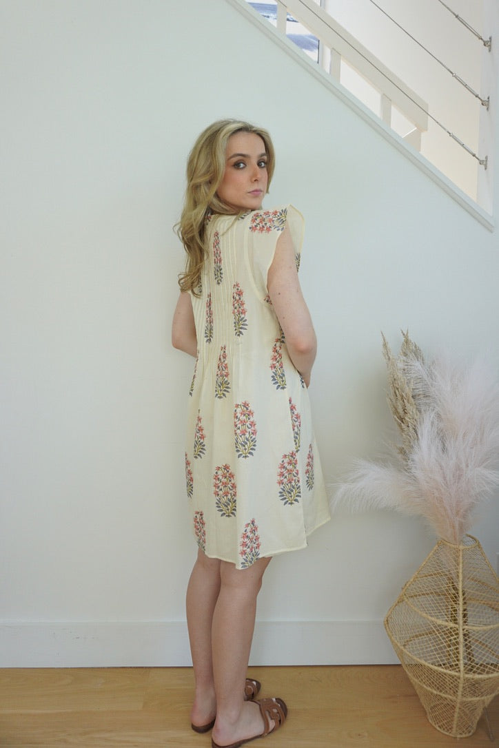 NIBI MTK Doris Mini Dress - Pink Hydrangea