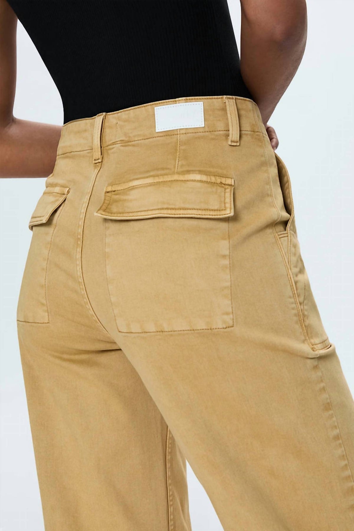 Sophia Wide Leg Utility Pant - Dijon