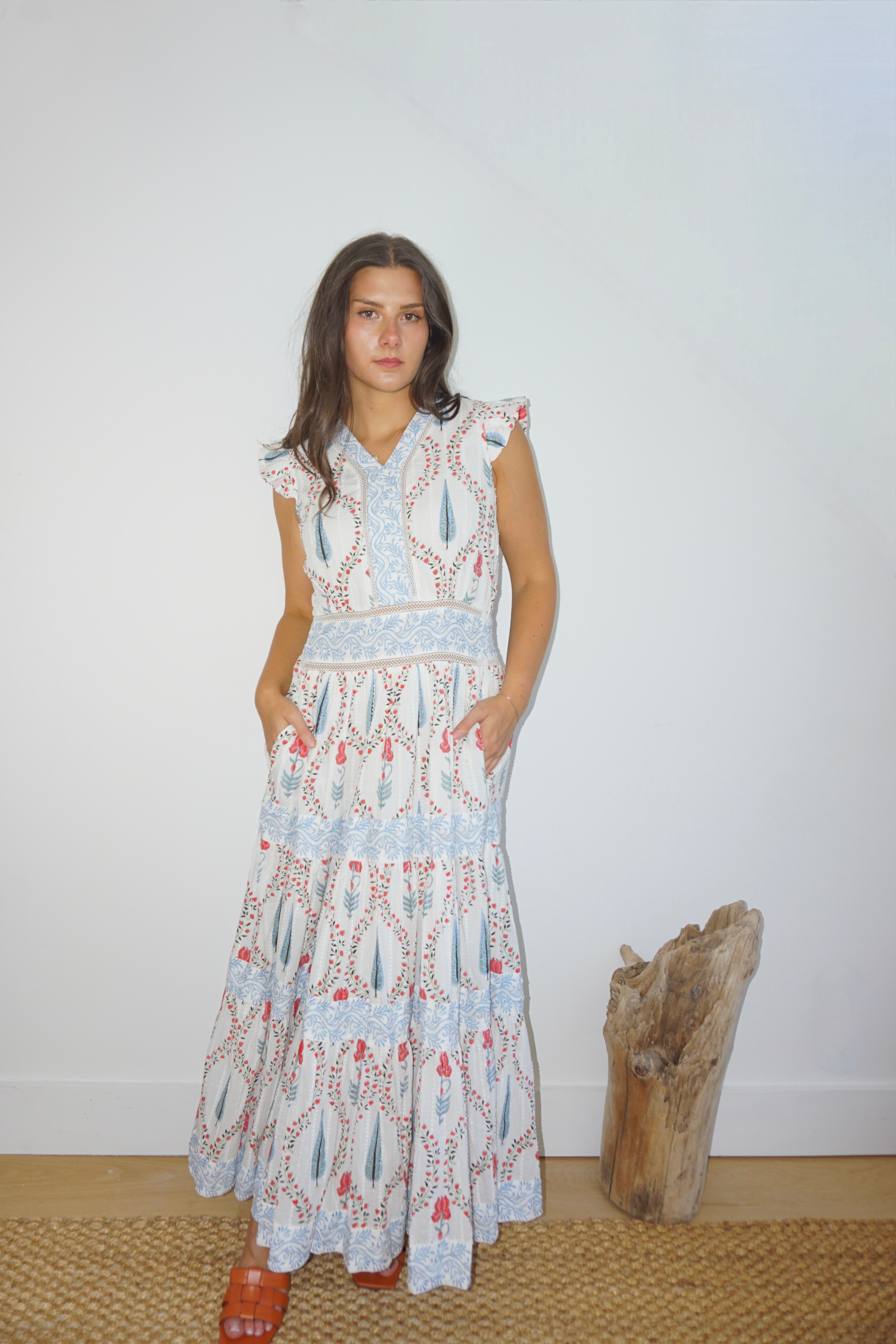 Percy Maxi Dress - Vineyard Floral