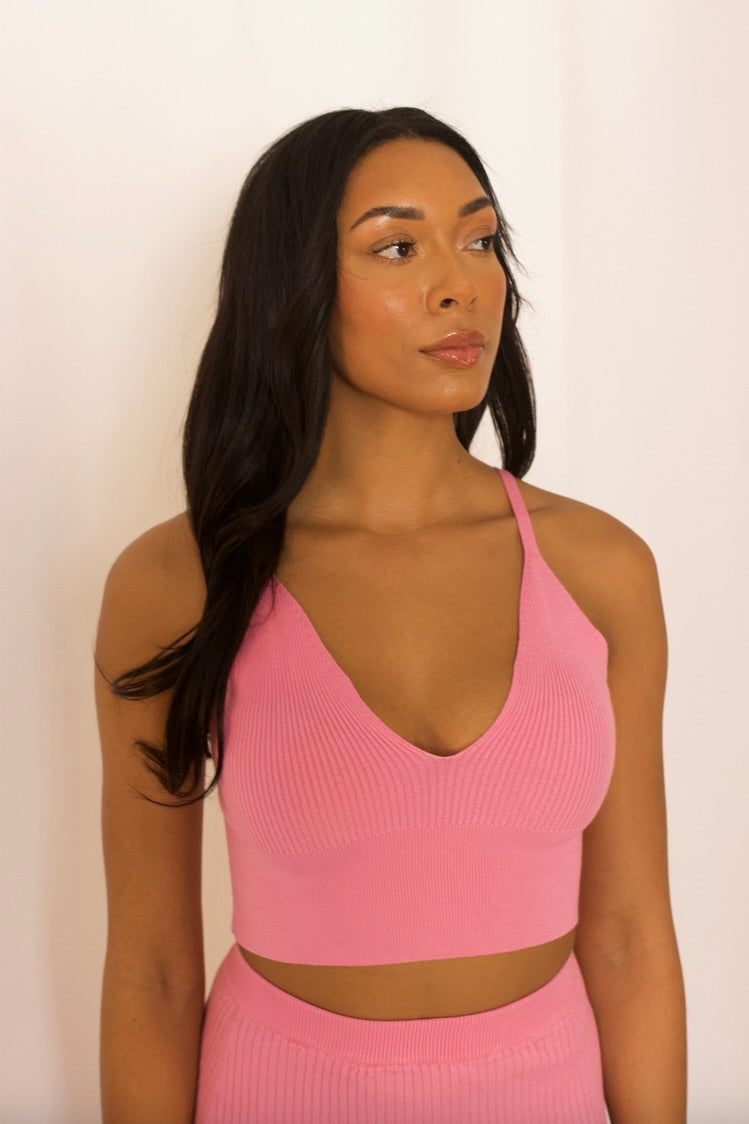 Olivia Ribbed Bralette