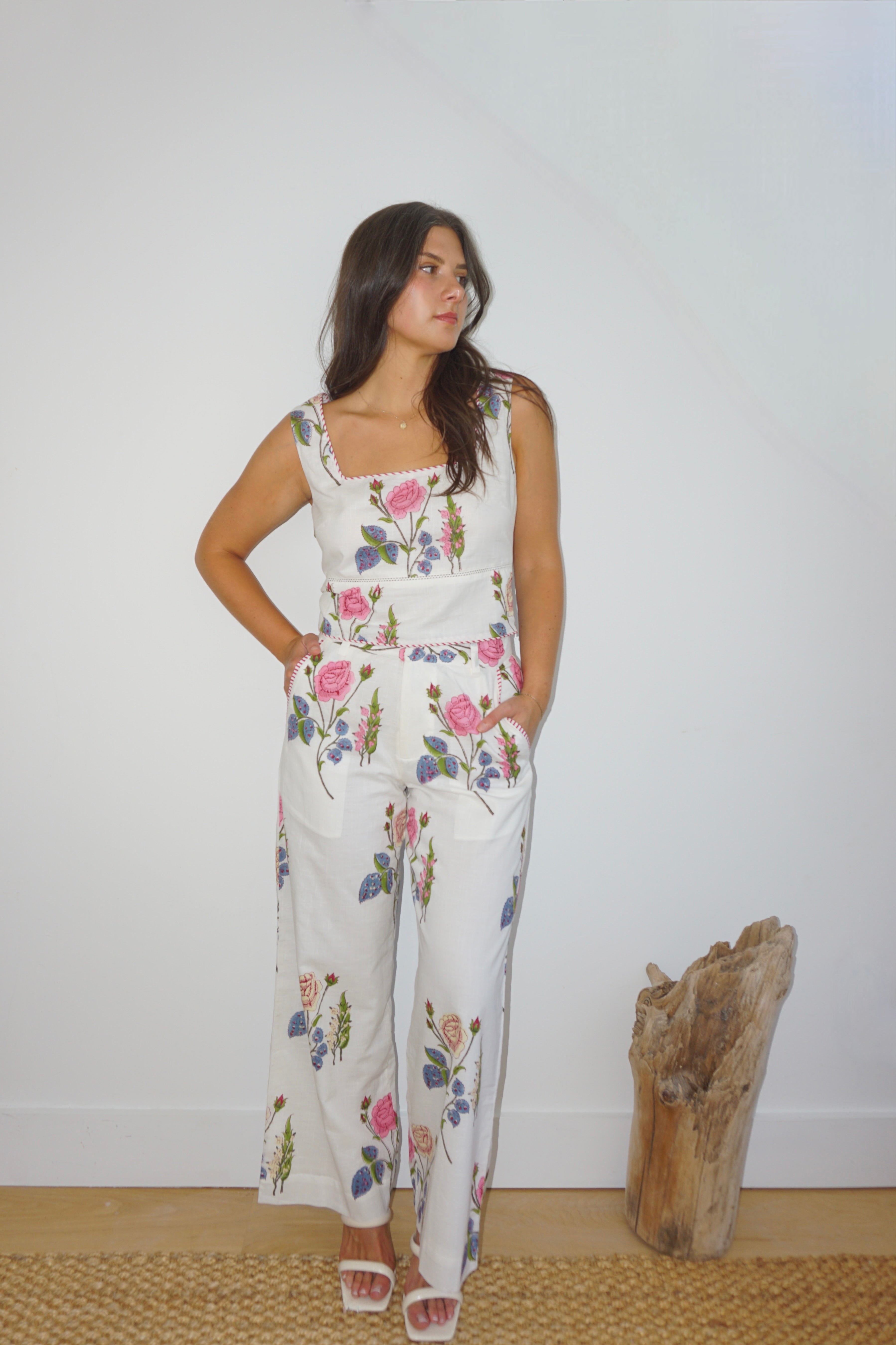 Edison Pant - Multi Rosette