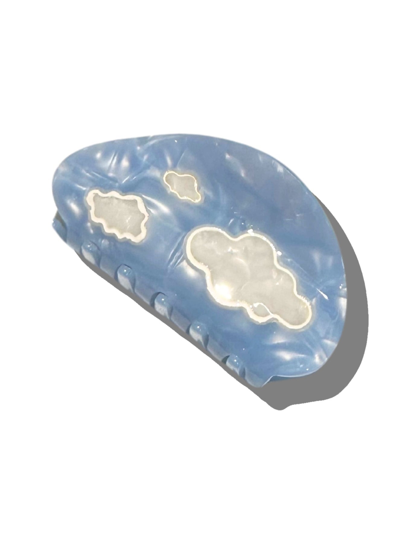 Blue Skies Cloud Claw Clip
