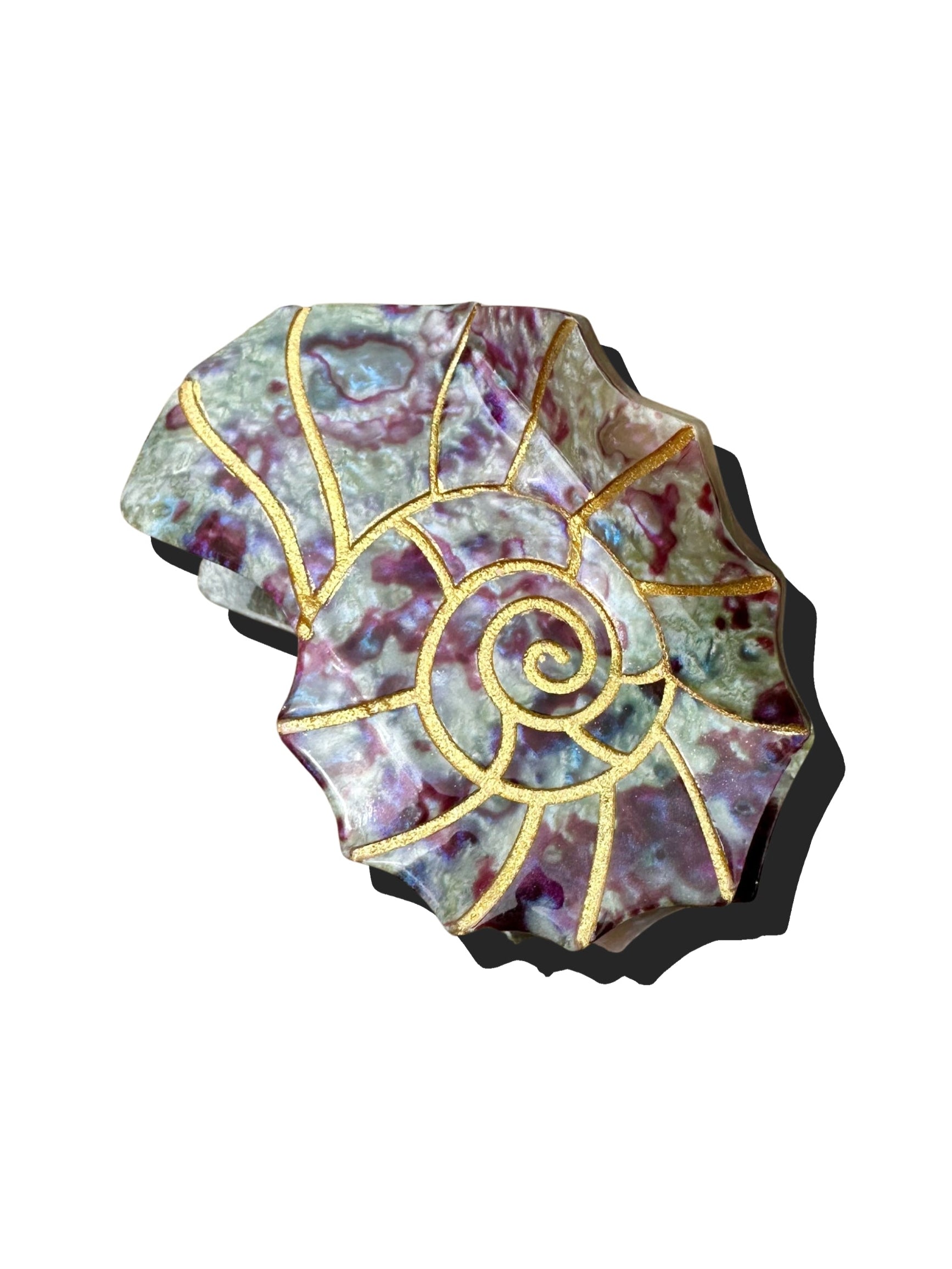 Sundial Shell Claw Clip
