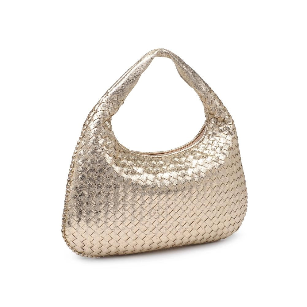 Adela Woven Hobo Bag