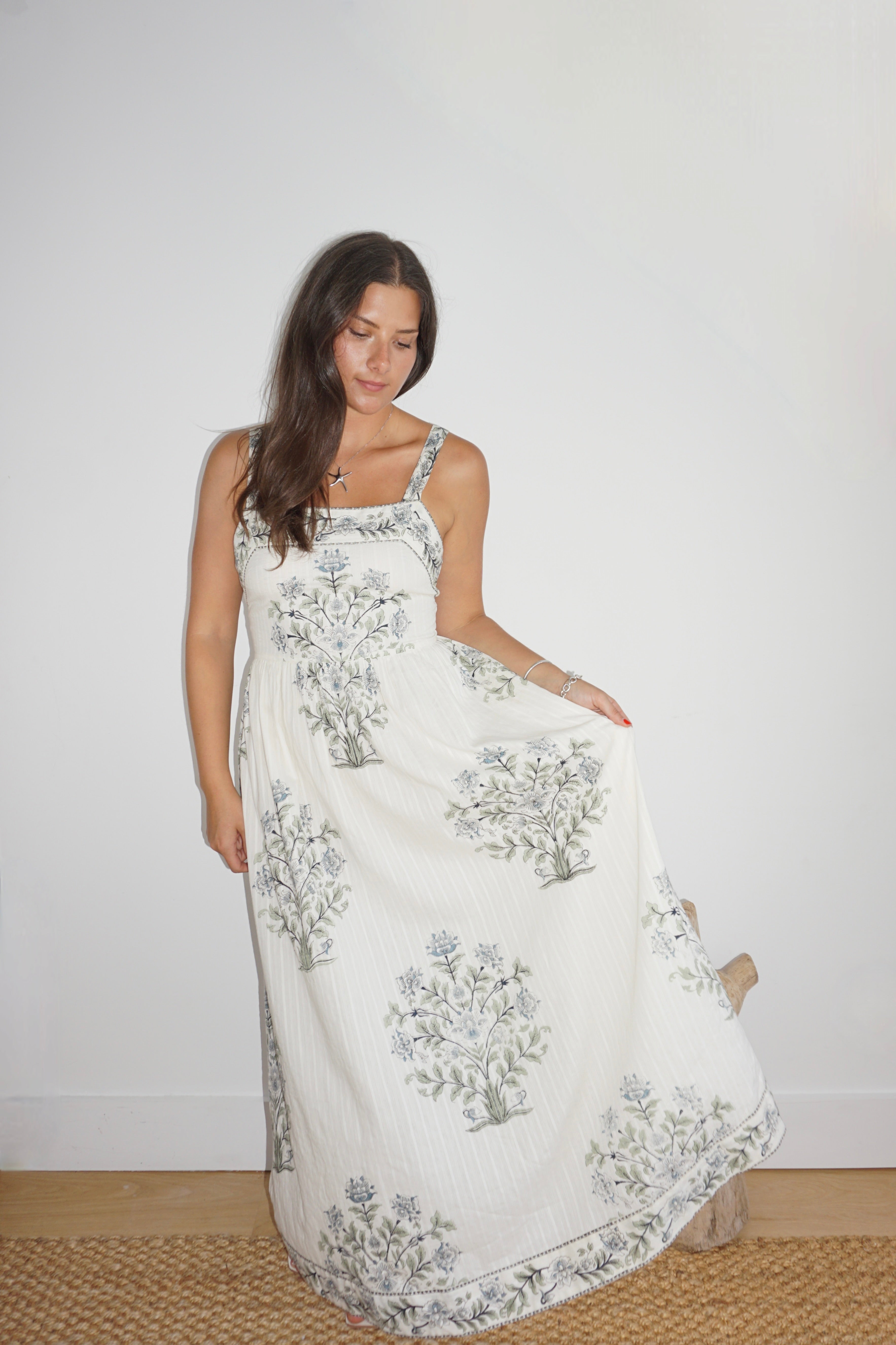 NIBI MTK Zena Dress - Vert Victorian
