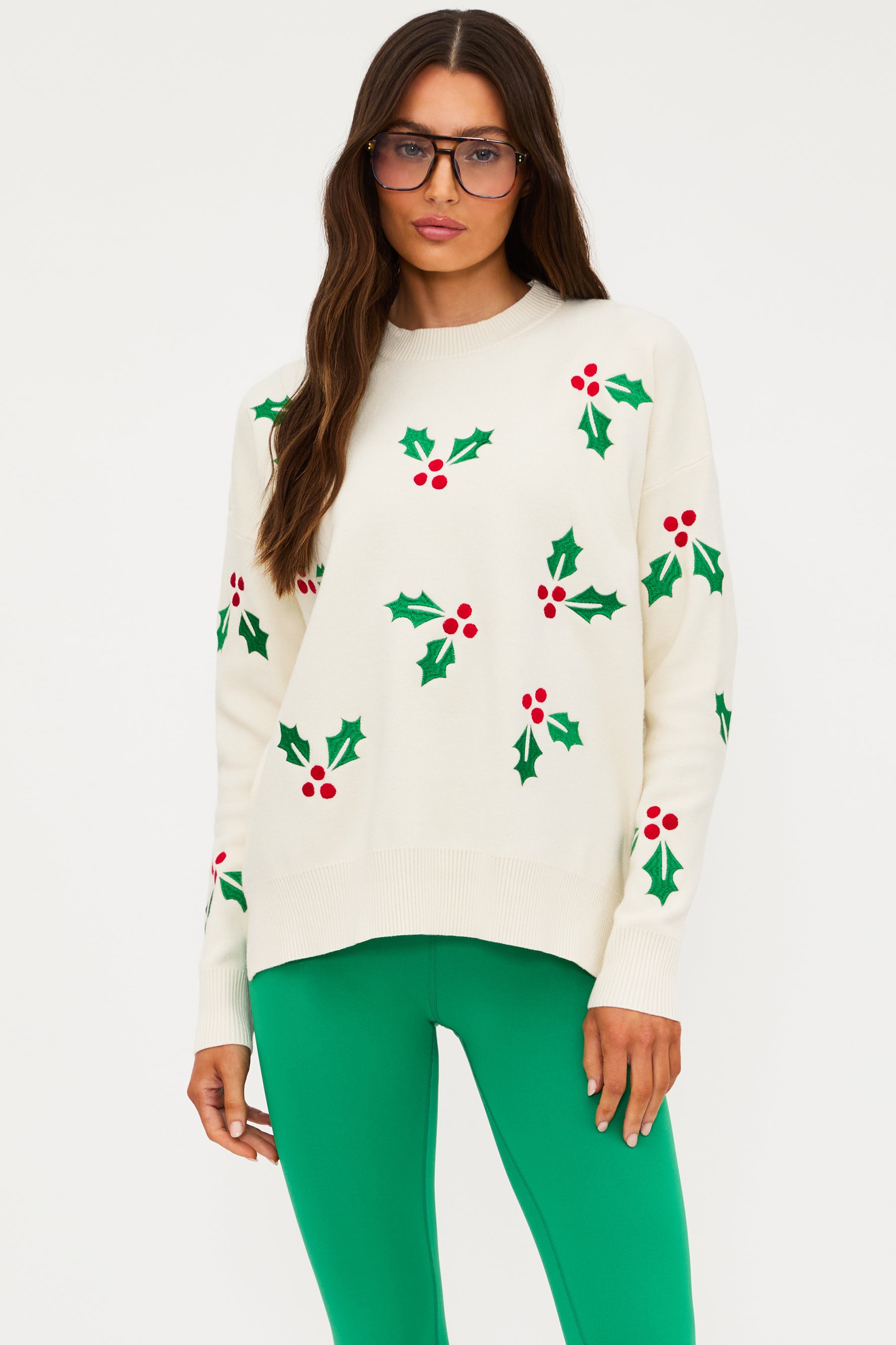 Callie Sweater - Frosted Holly