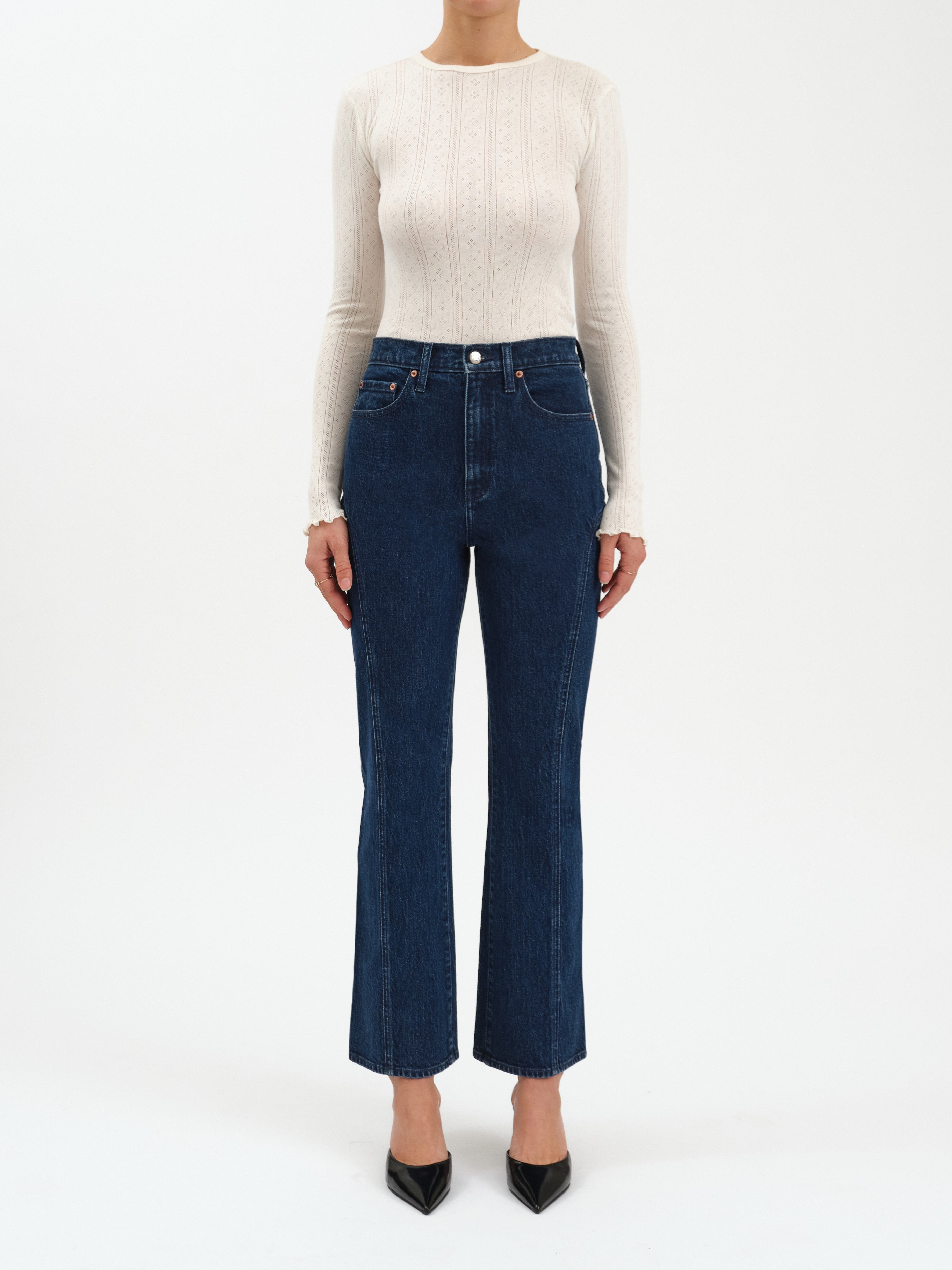 Soho High Rise Ankle Flare