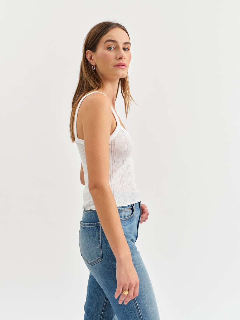 Blossom Baby Tank - White Hot