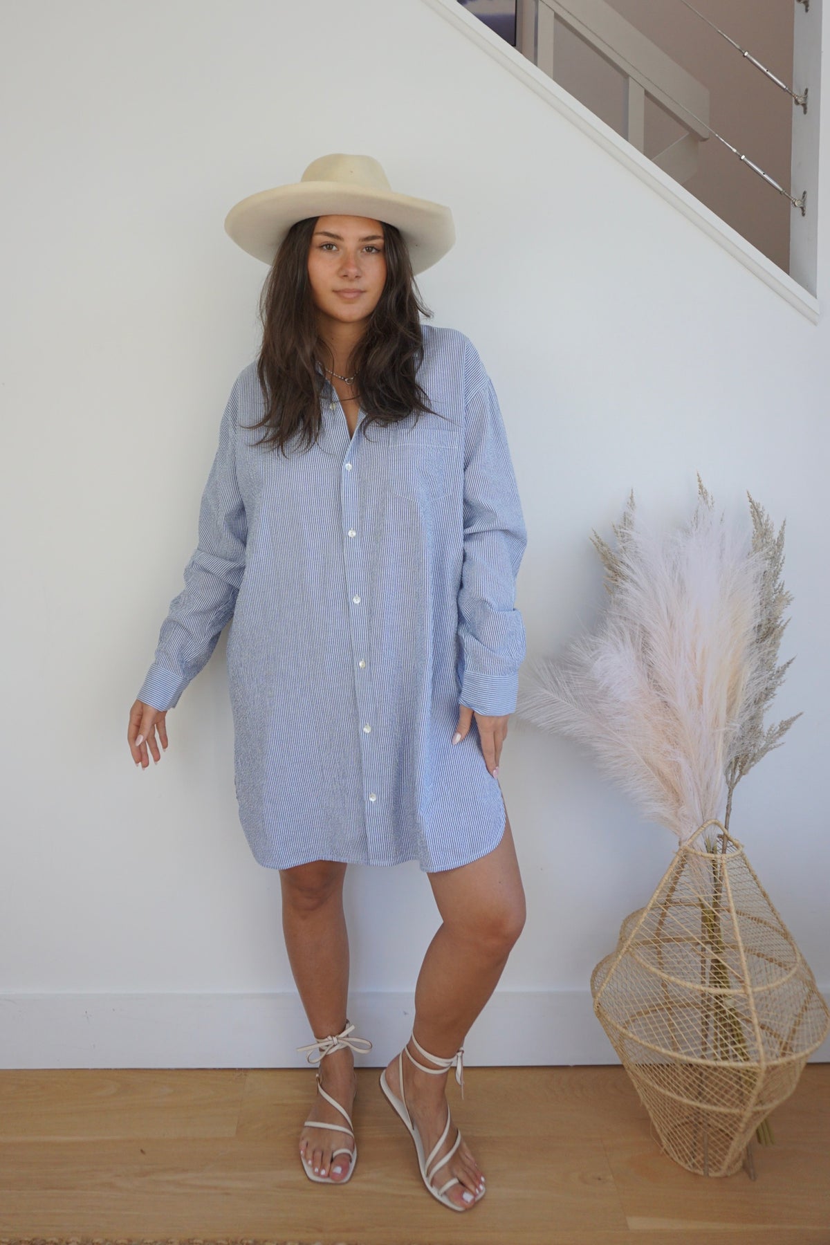 NIBI MTK Clove Shirt Dress