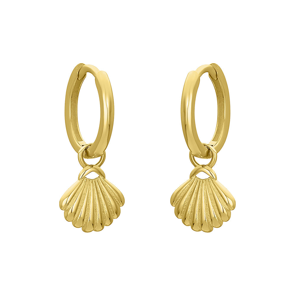 Seashell Ear Huggies