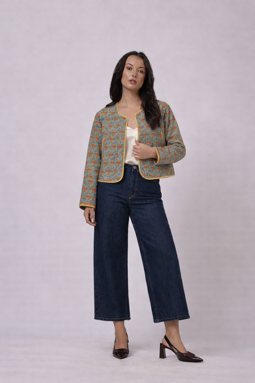 Harper Cropped Jacket