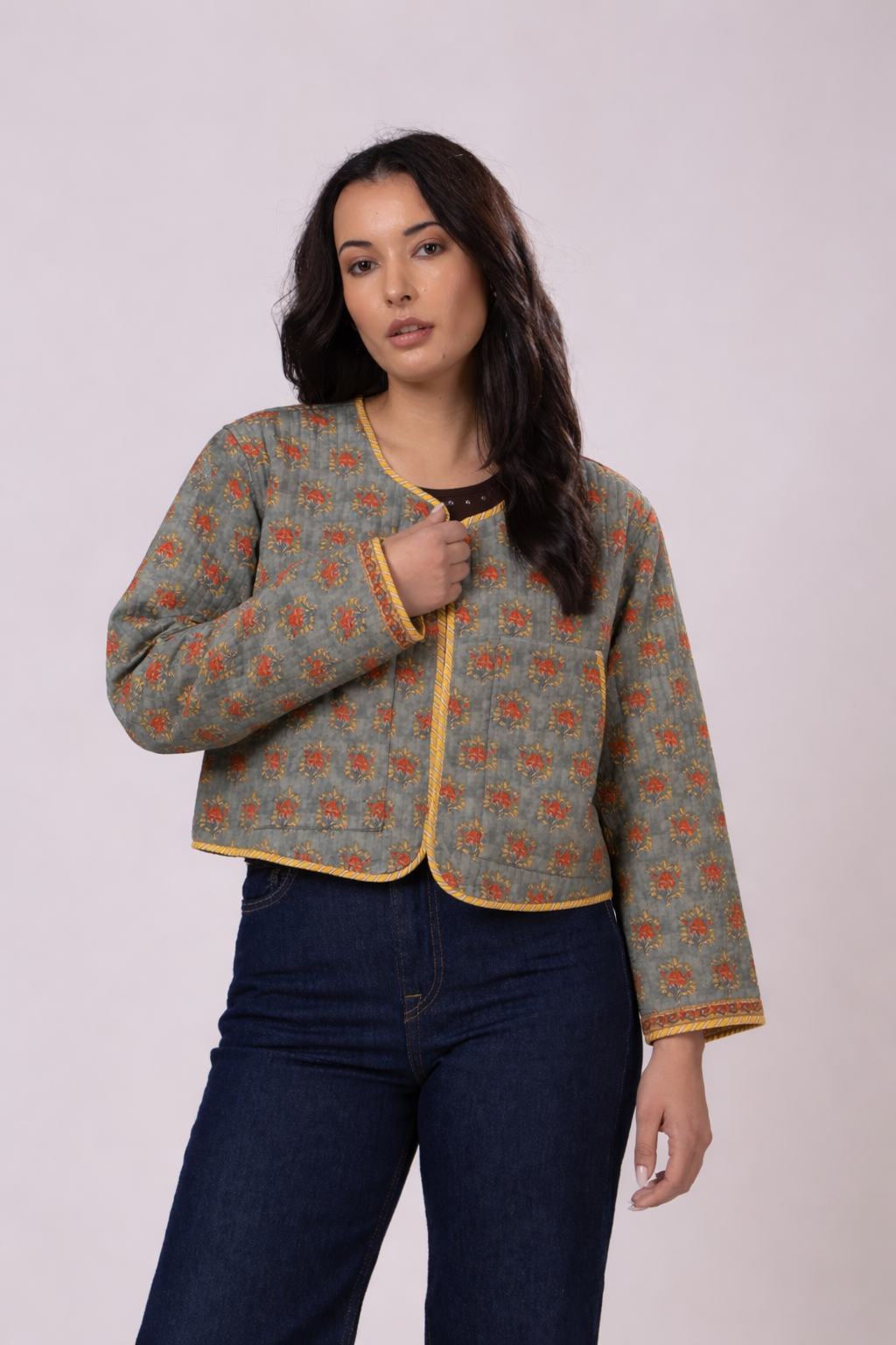Harper Cropped Jacket