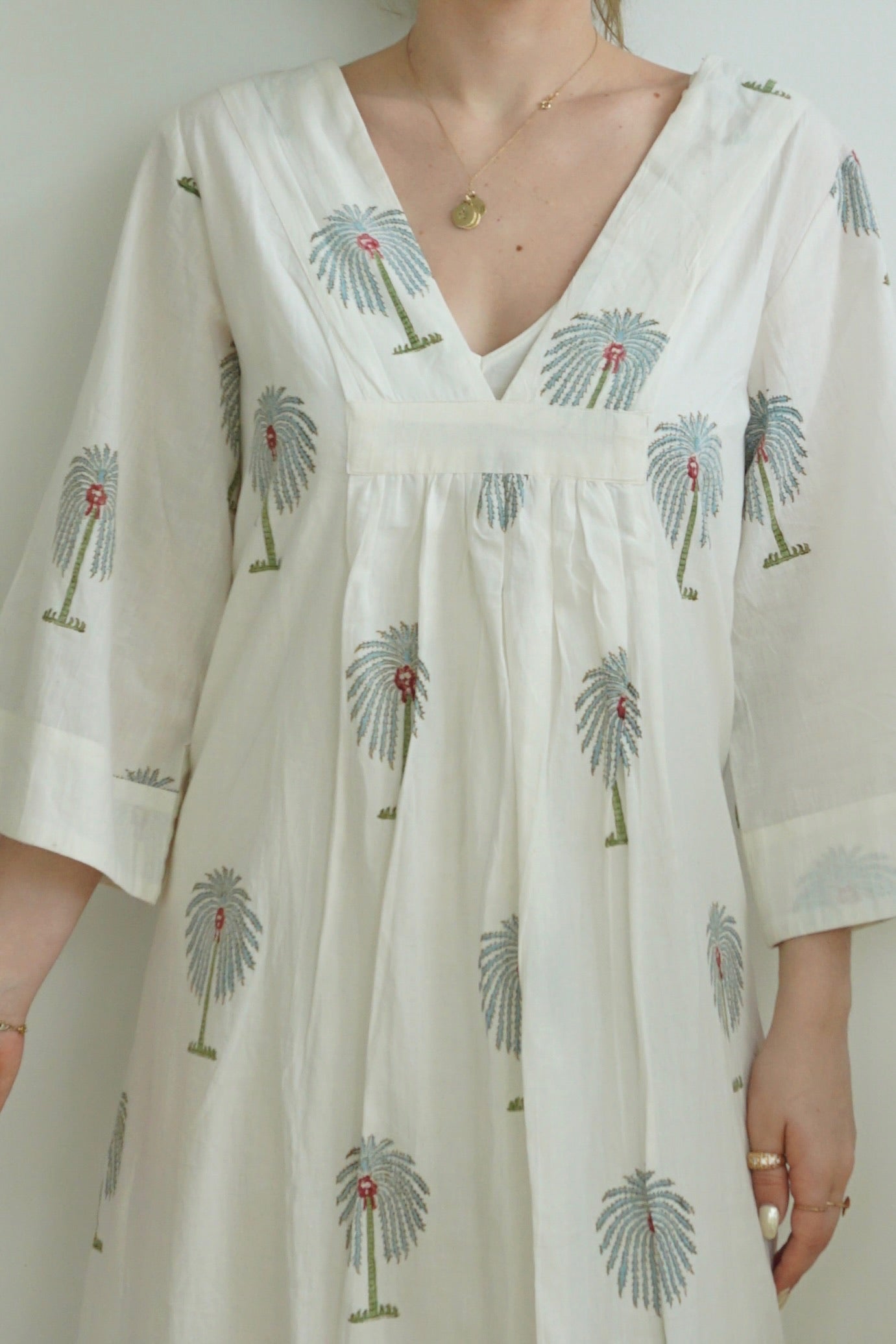 NIBI MTK Esme Dress - Swaying Palm