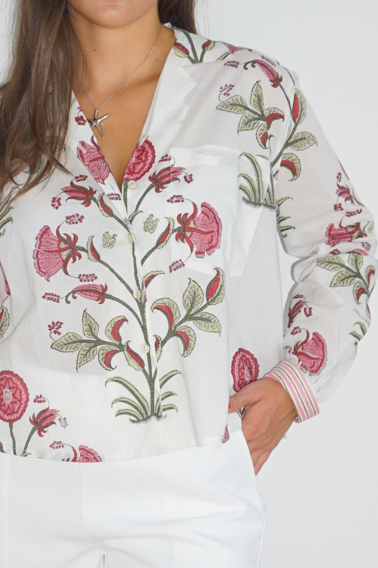 NIBI MTK Evelyn Blouse - Red Vine