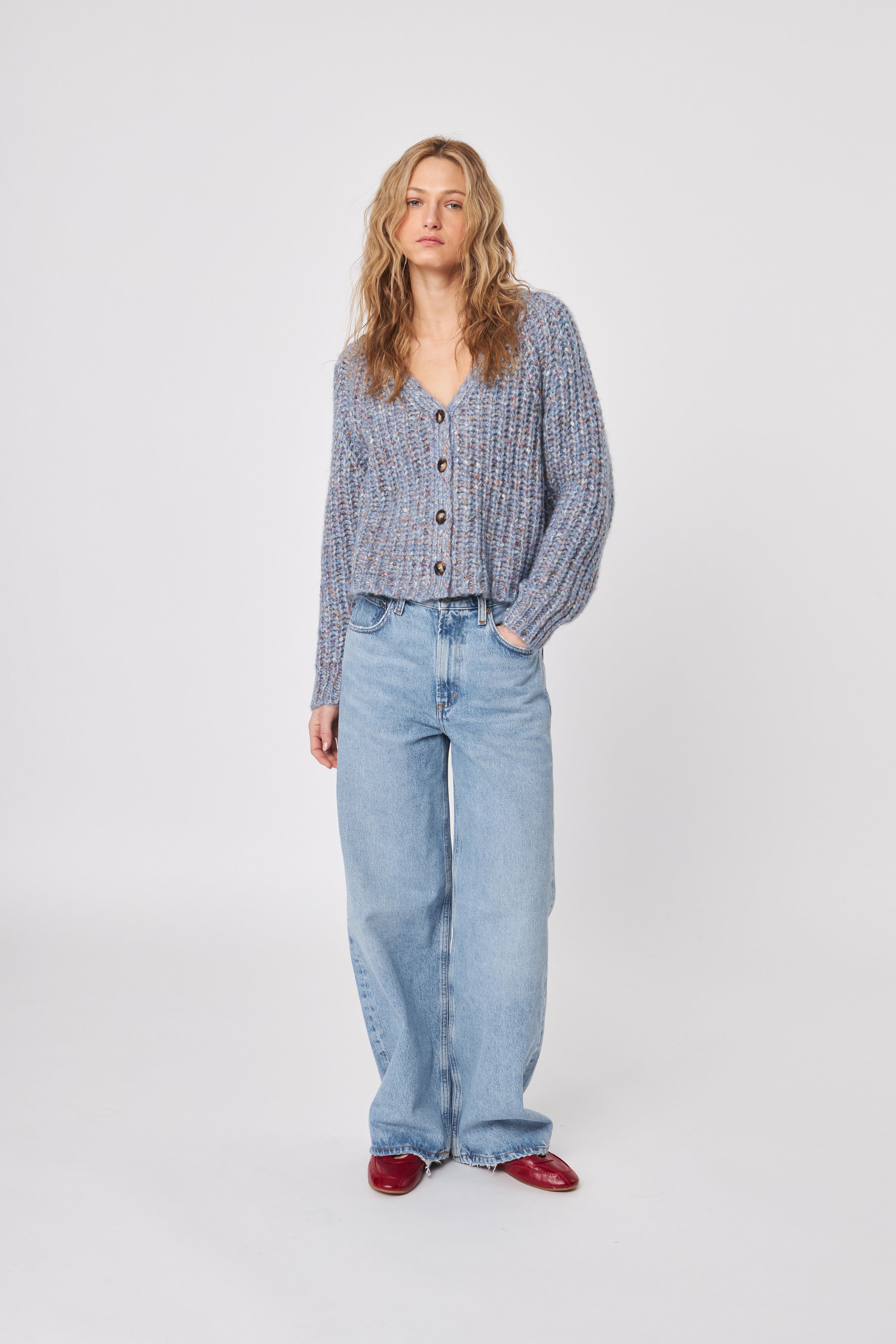 Hawkins Speckle Cardigan