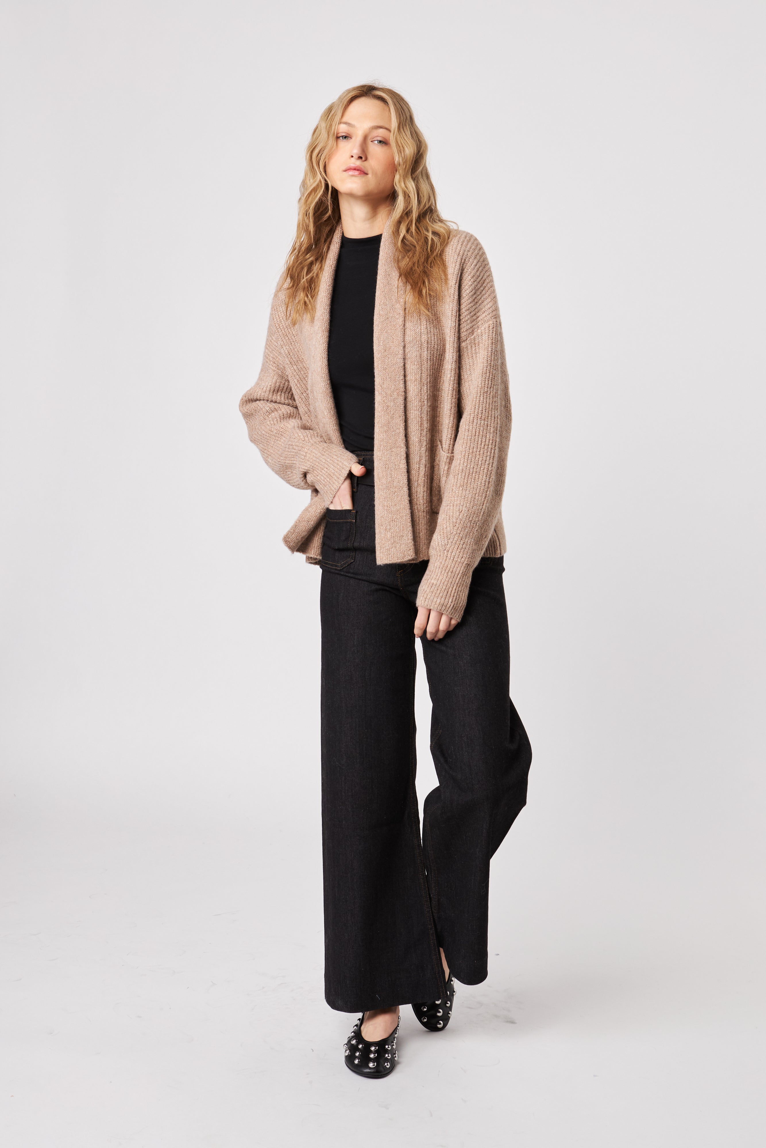 Noah Ribbed Cardigan