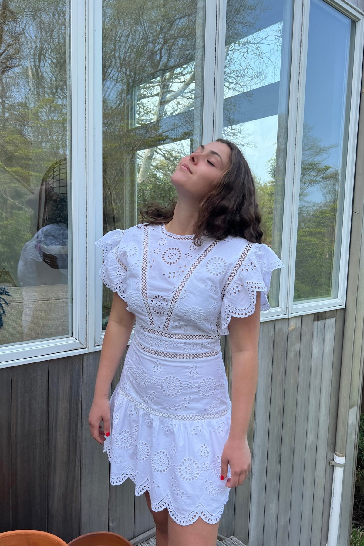 Nibi the Label Celia Eyelet Dress