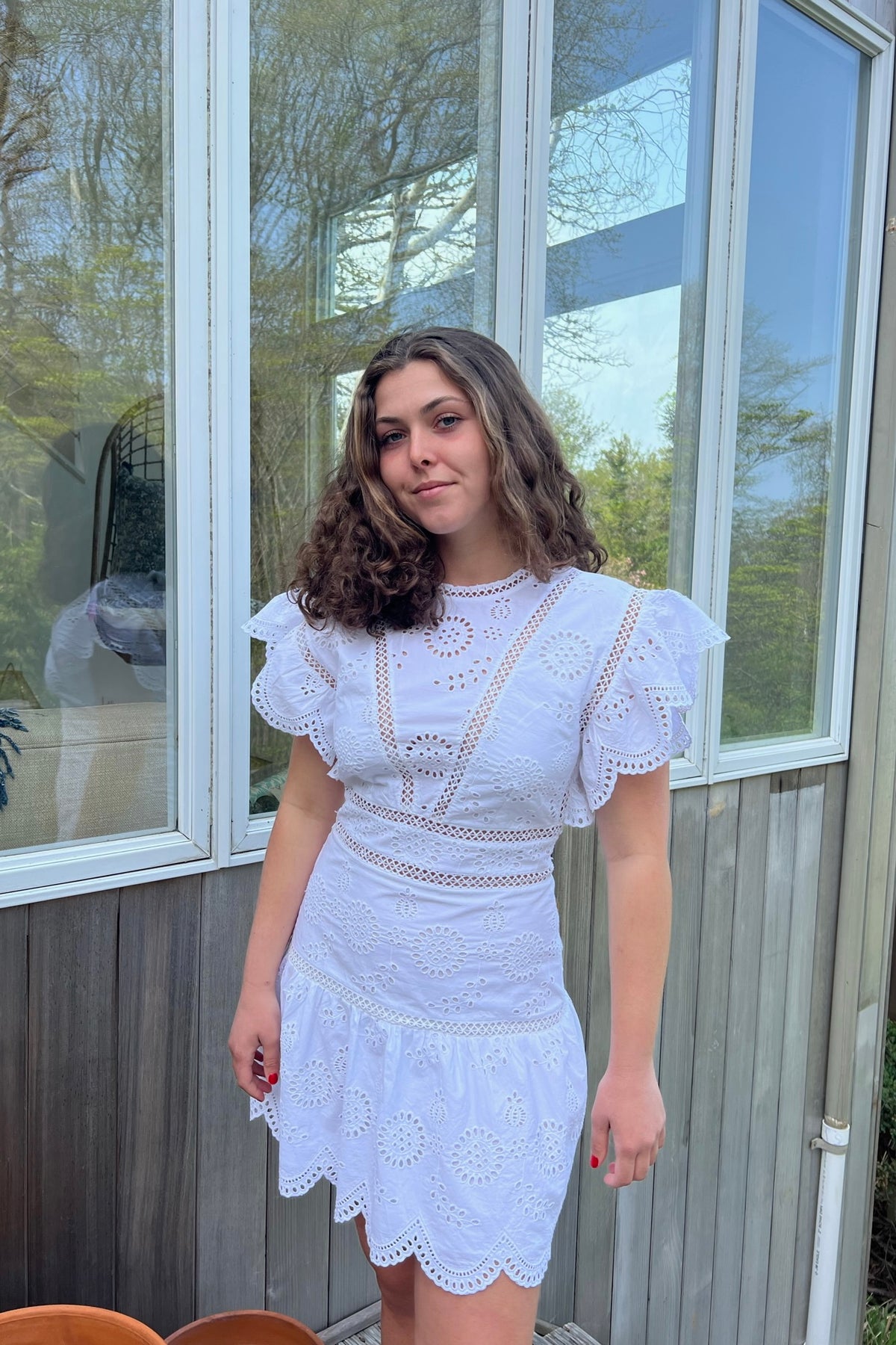 Nibi the Label Celia Eyelet Dress