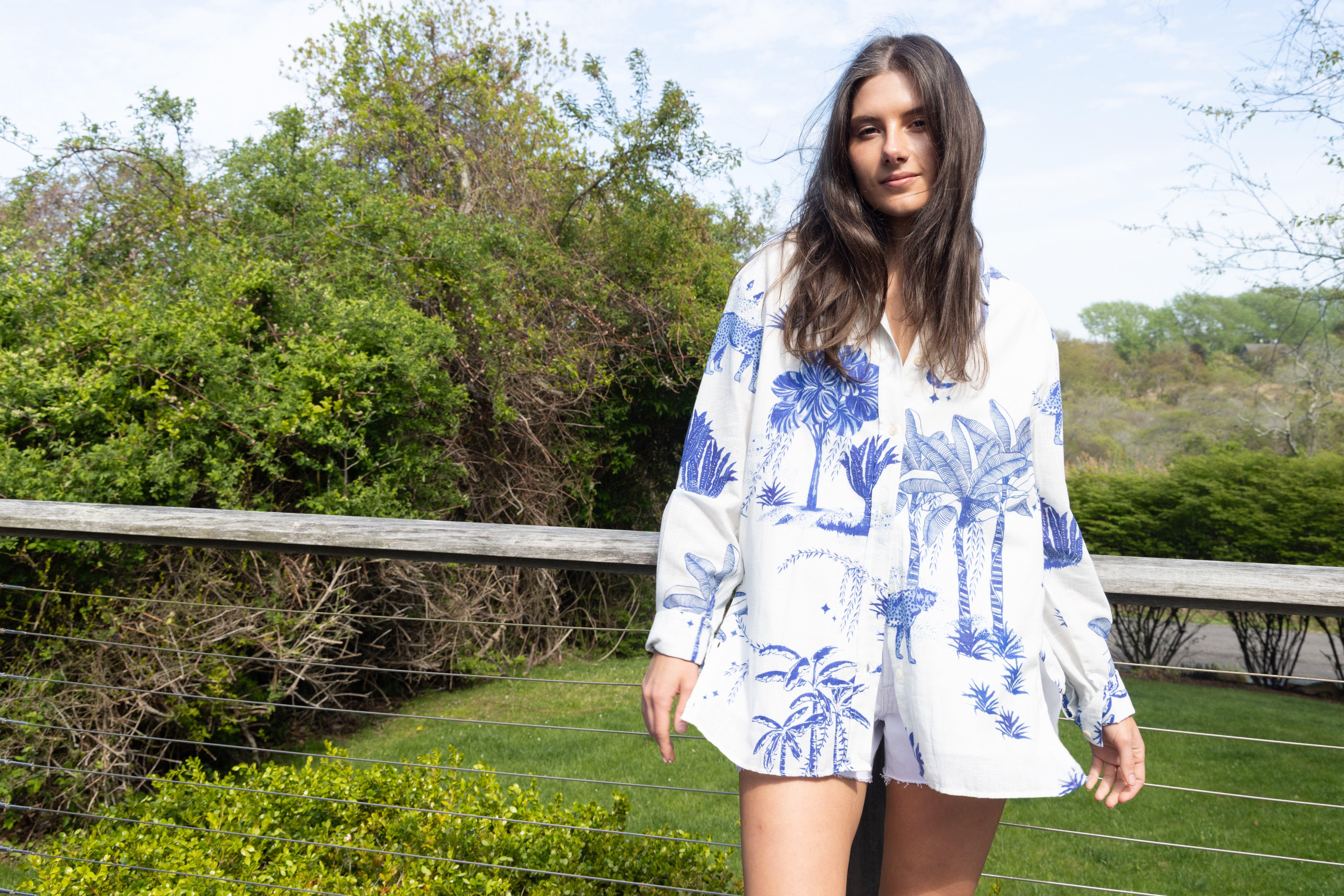 Dana Shirt - Sahara Print