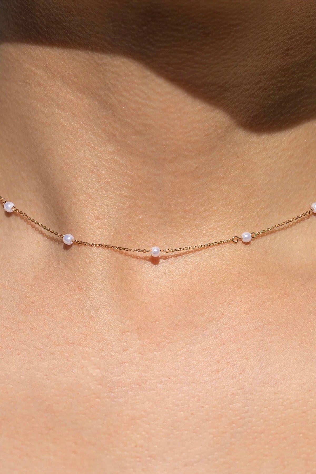 Girls Crew Delicate Pearl Necklace