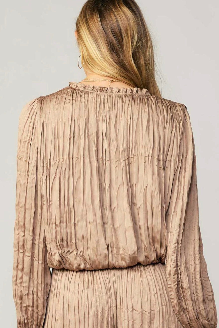 Current Air Belle Textured Blouse
