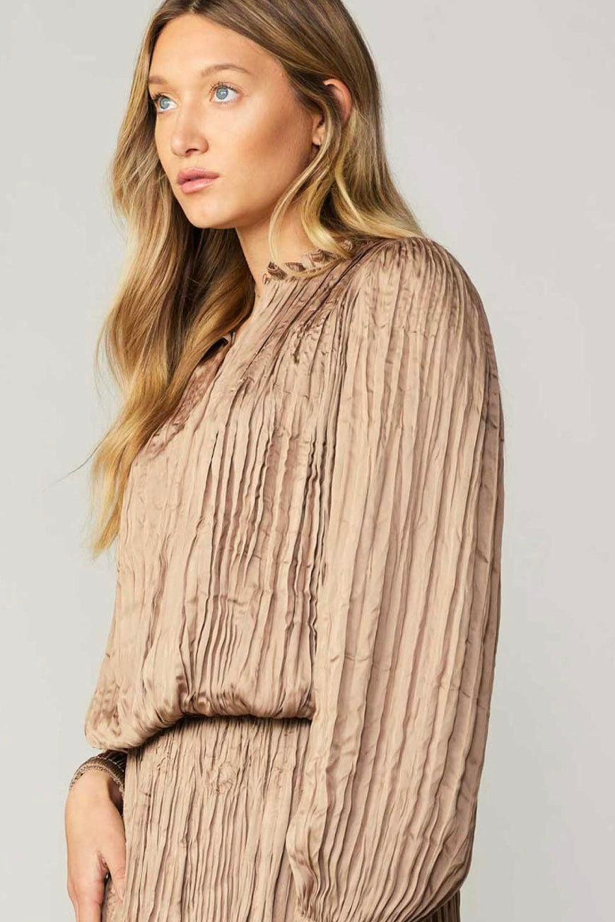 Current Air Belle Textured Blouse