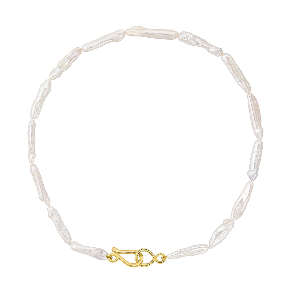 Kaelin Pearl Necklace - Gold
