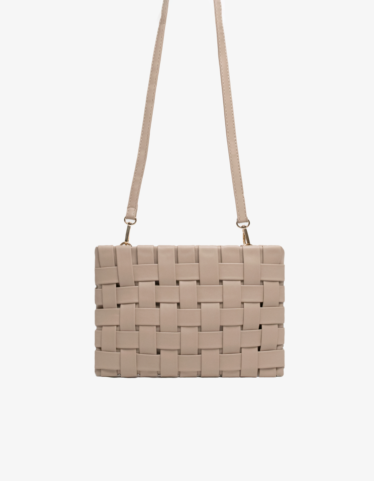 Lindy Woven Clutch