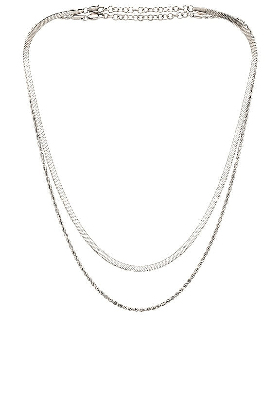 LUV AJ L'Amor Chain Necklace Set