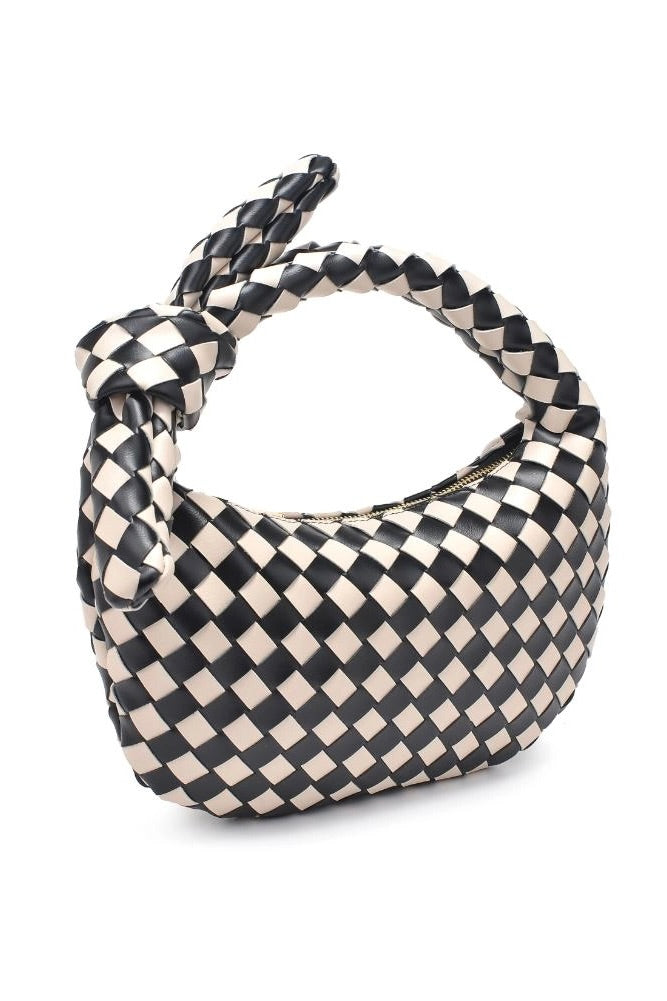 Lizbeth Woven Knot Clutch