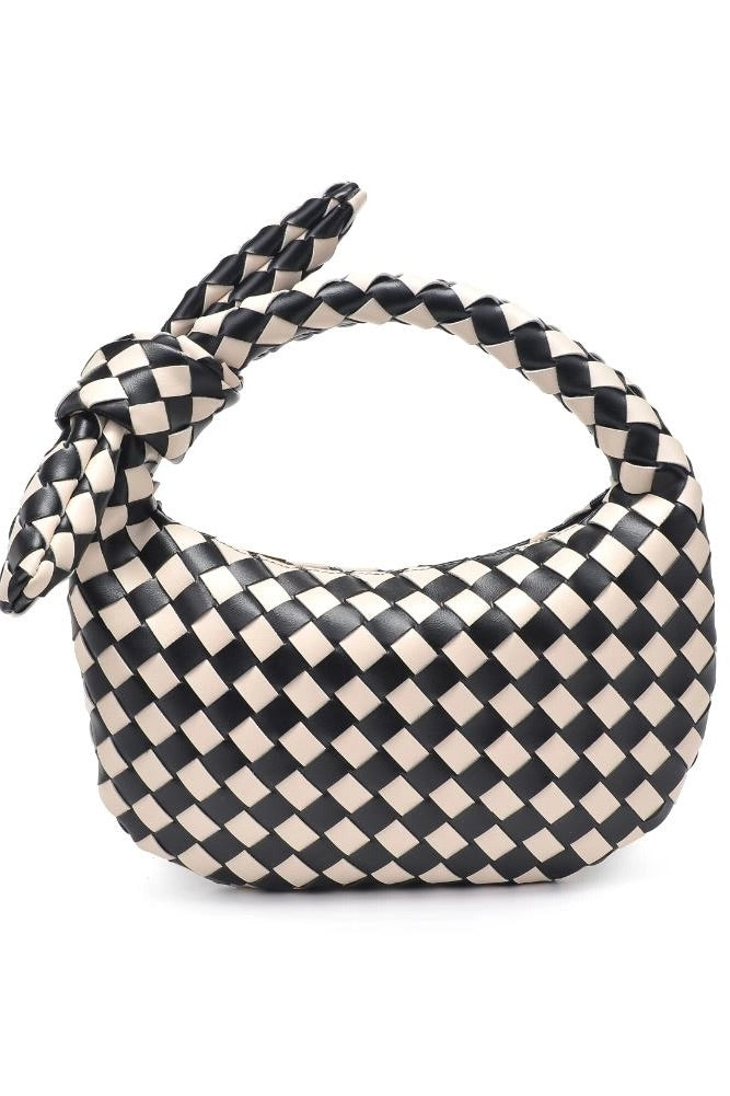 Lizbeth Woven Knot Clutch