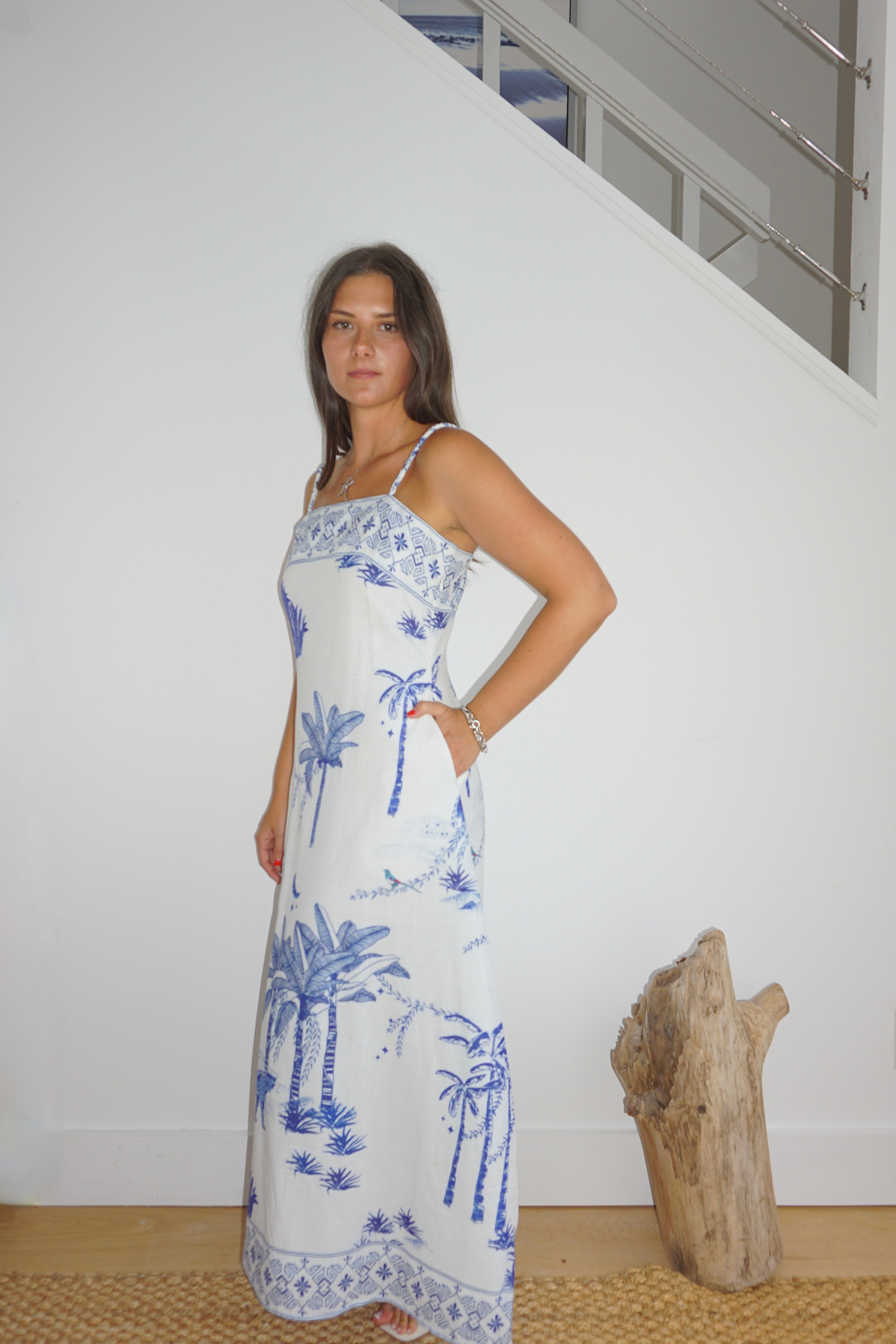 Lydia Tube Dress - Sahara Print
