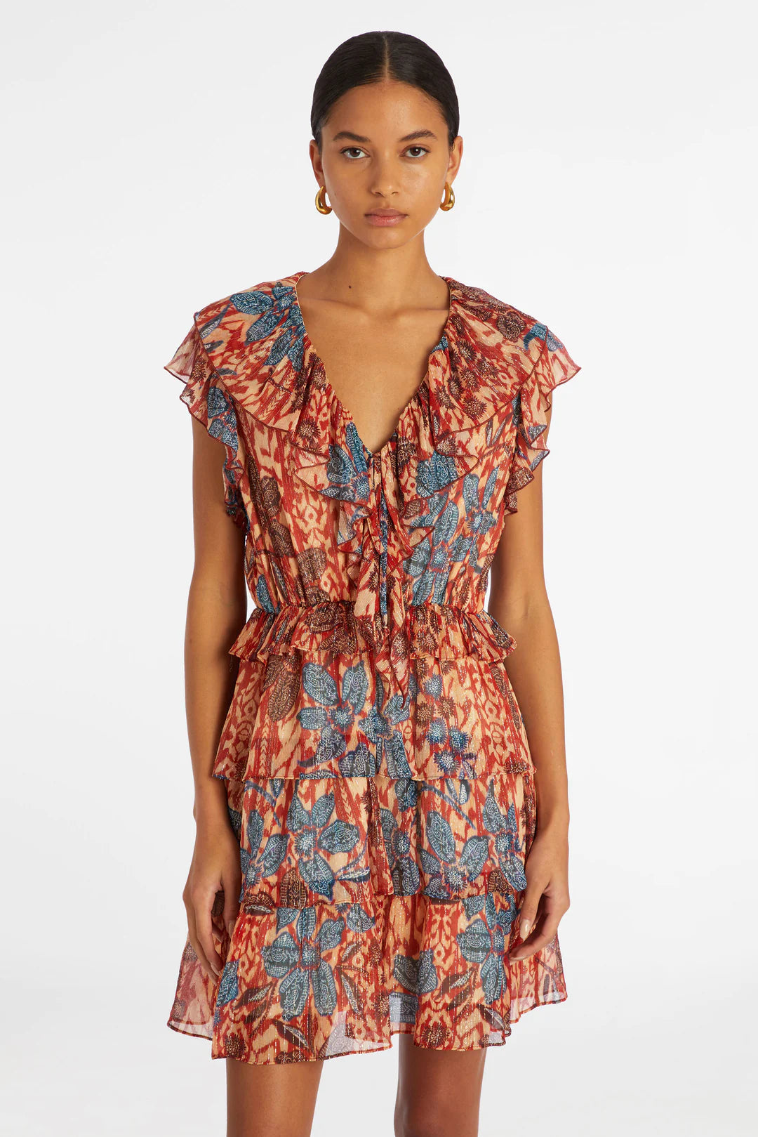 Marie Oliver Gemma Dress - Maple Ivy
