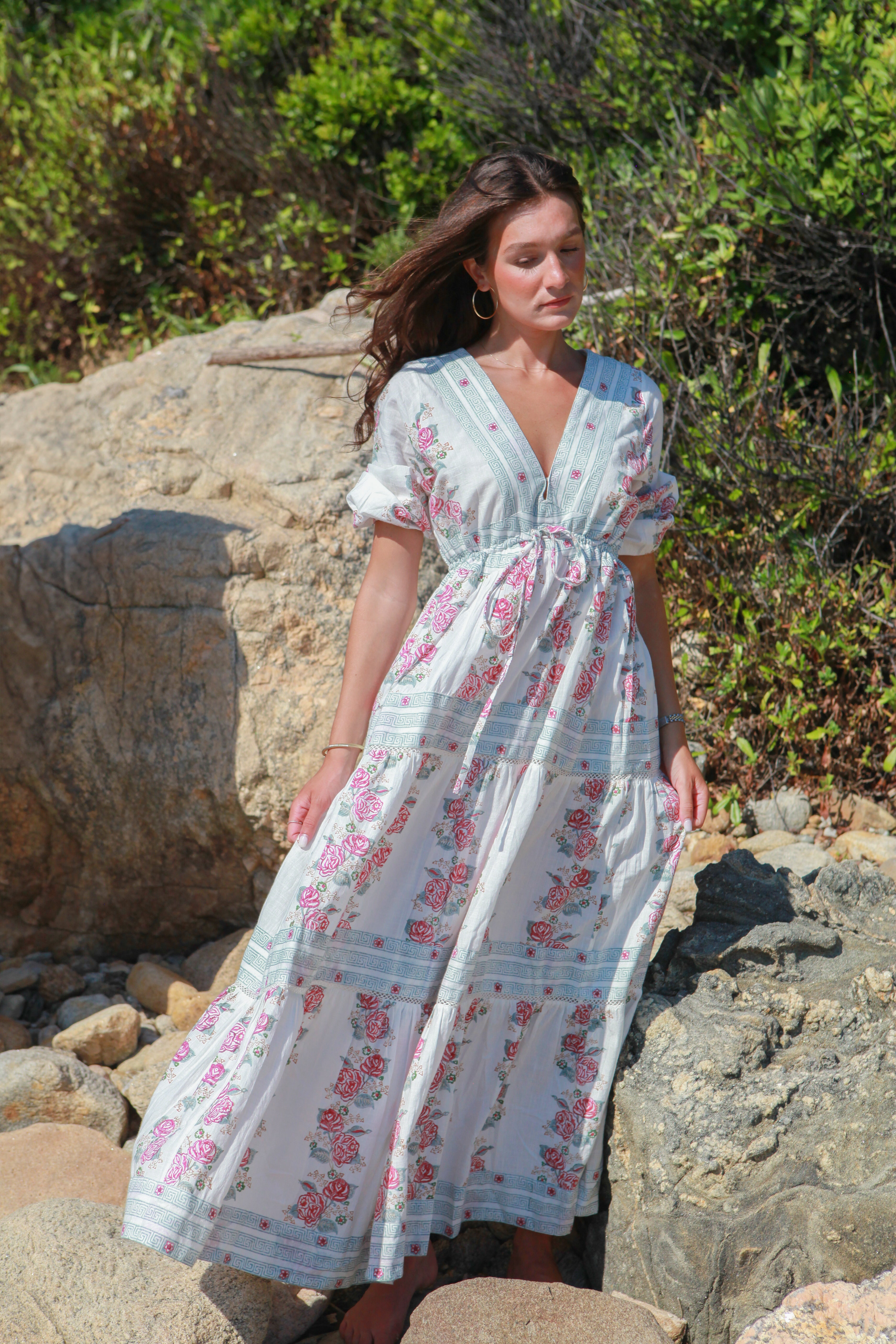 Orley Dress in Antique Floral