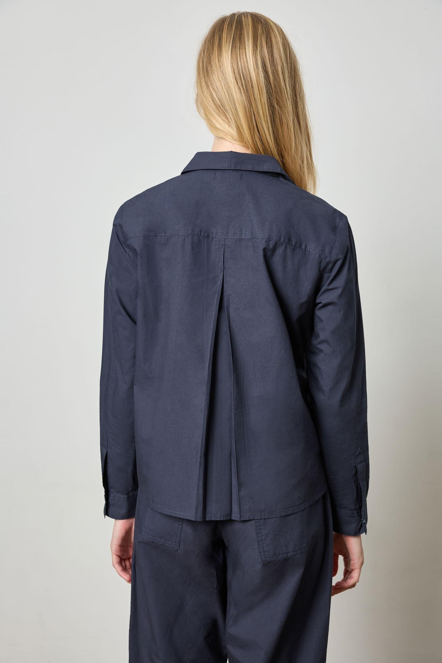 Lilla P Poplin Button Down Shirt