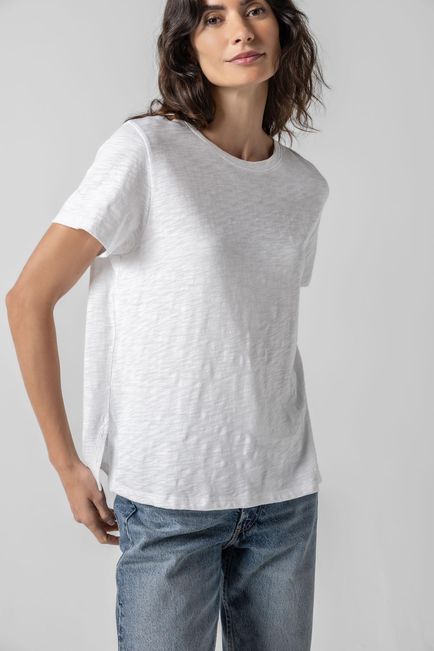 Boyfriend Tee - White