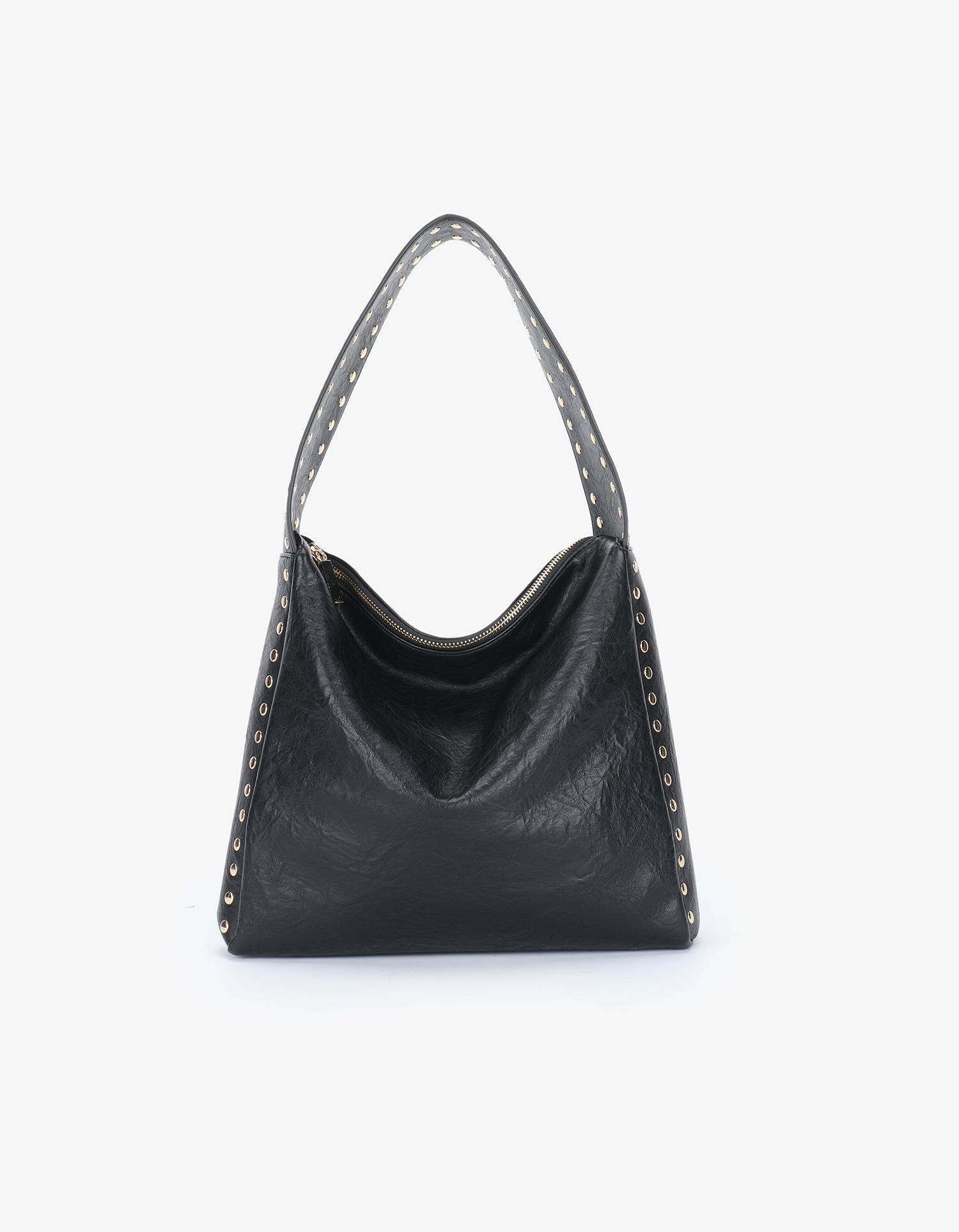 Pascal Vegan Studded Shoulder Bag