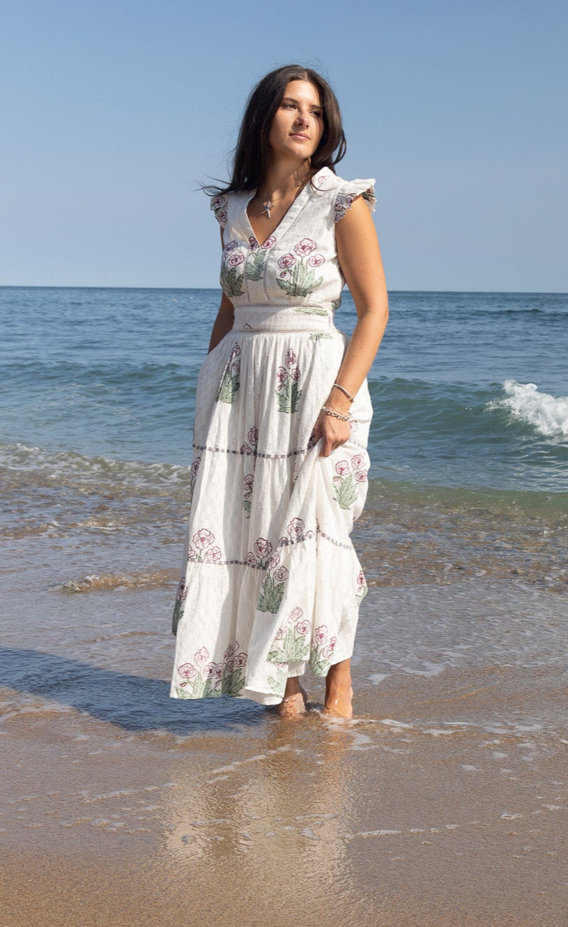 NIBI MTK Percy Maxi Dress - Cosmos