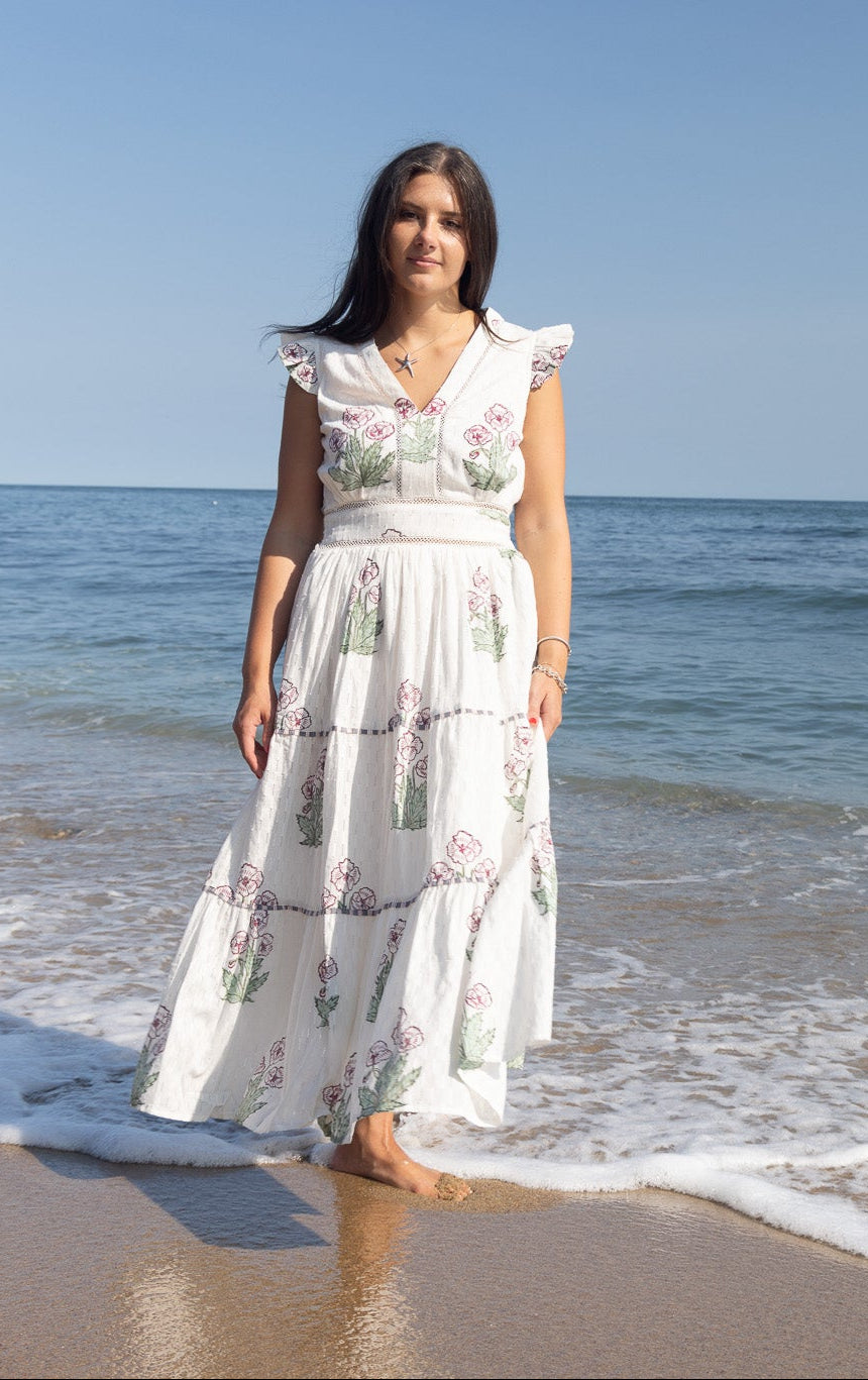 NIBI MTK Percy Maxi Dress - Cosmos