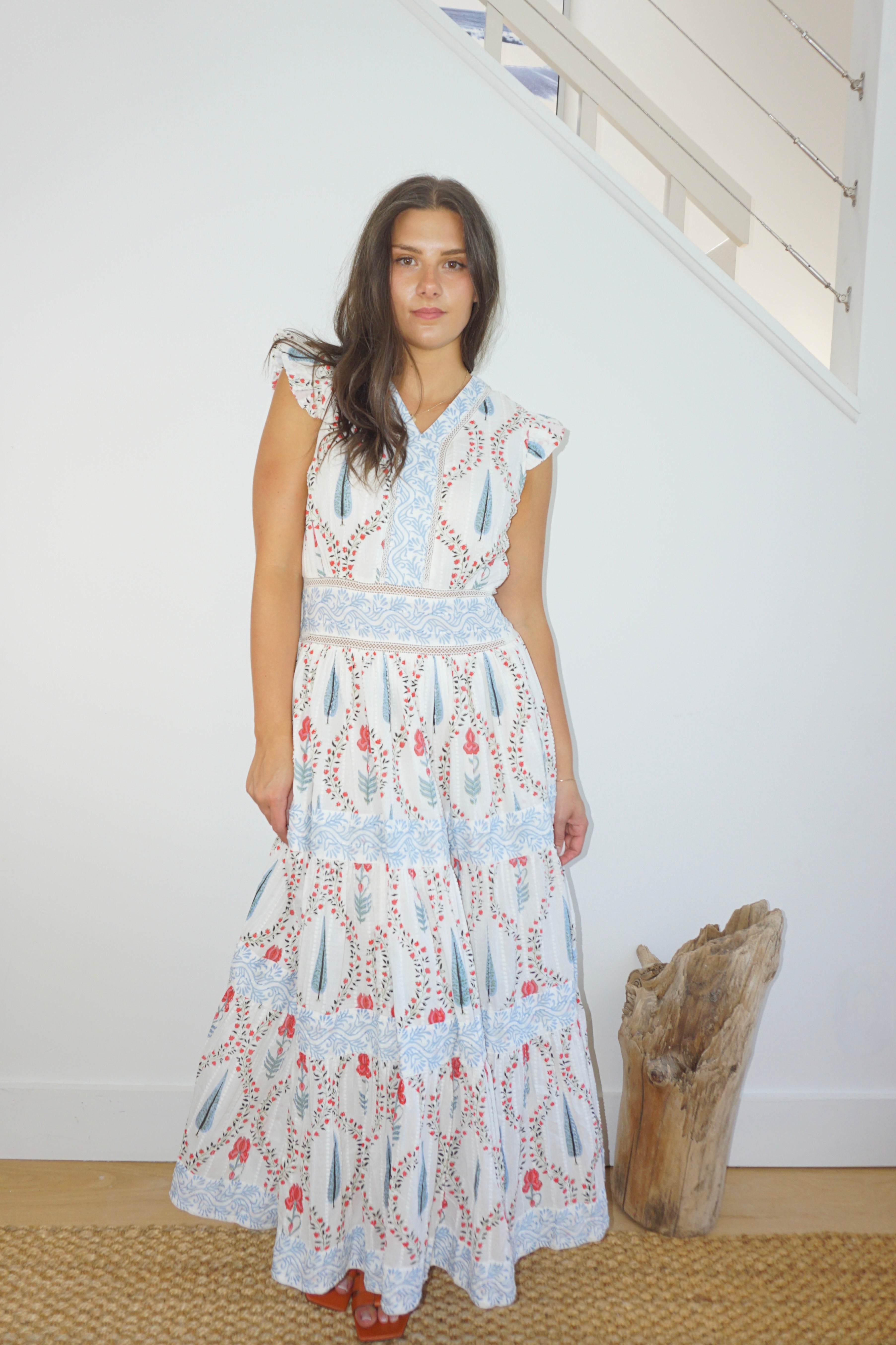 NIBI MTK Percy Maxi Dress - Vineyard Floral