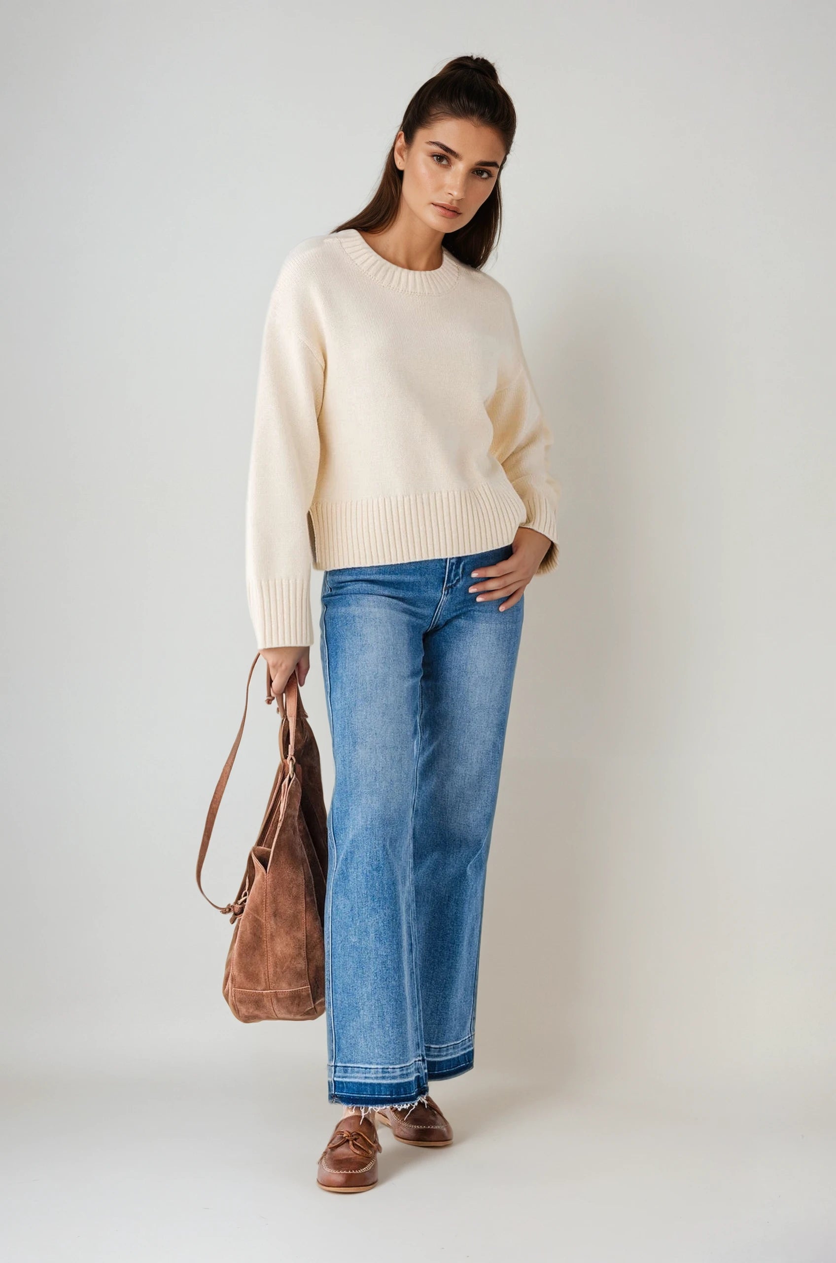 The Asher Sweater - Cream