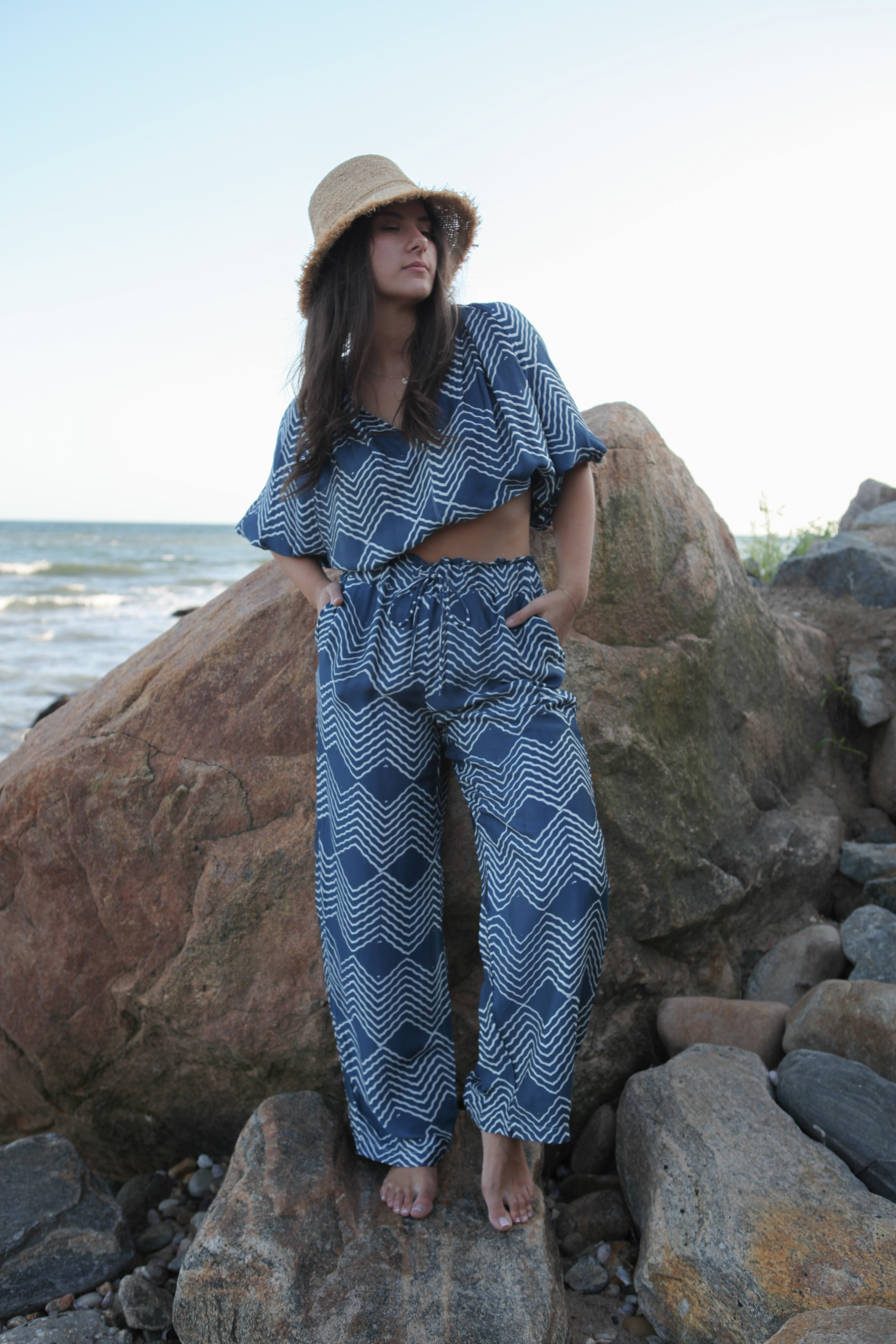 NIBI MTK Scottie Pant - Andes Navy