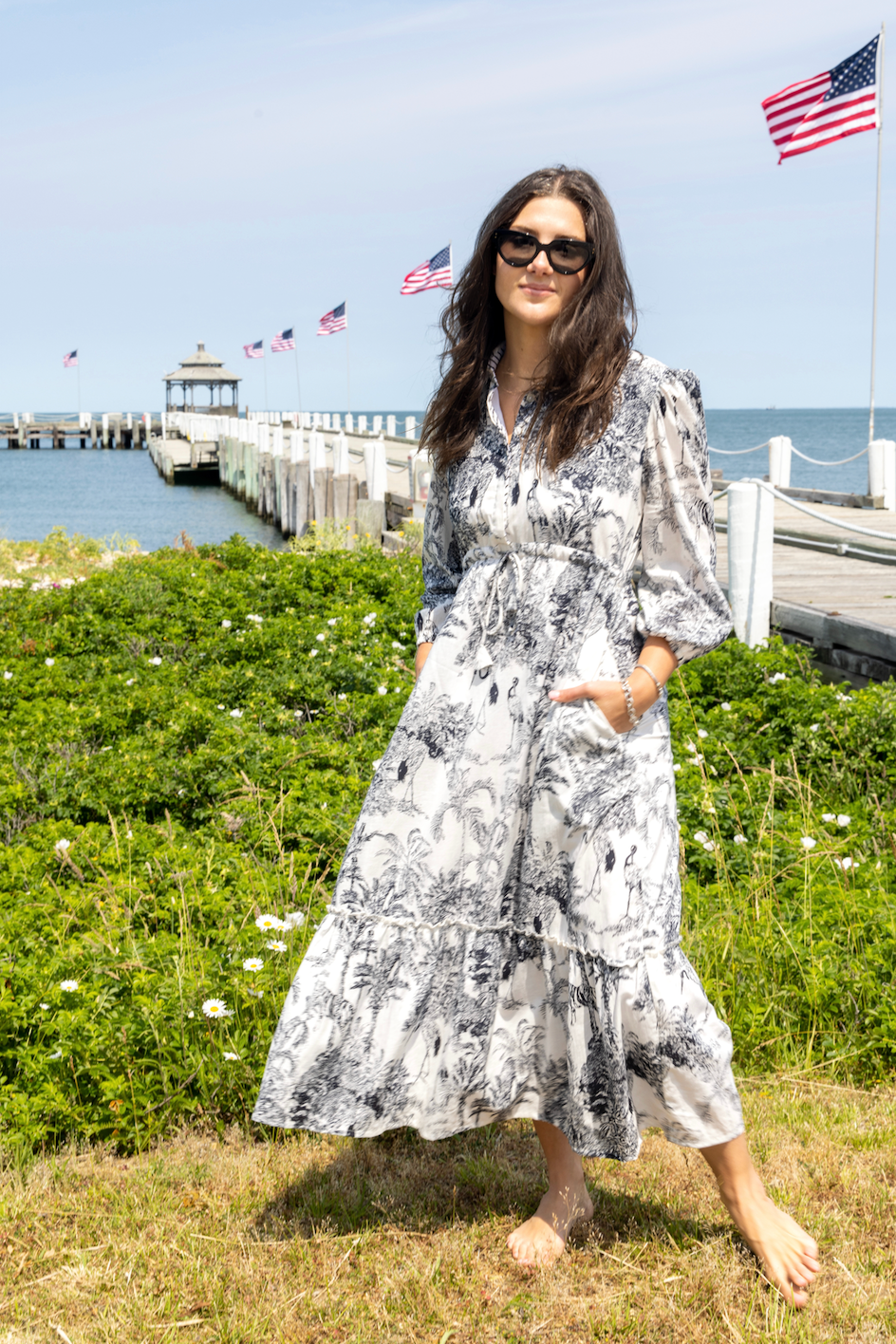 Nibi the Label Kaya Midi Dress