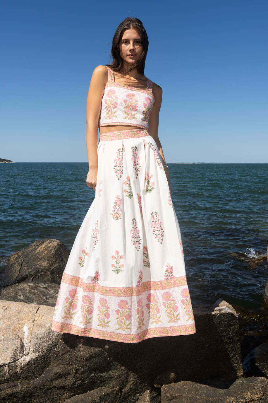 Cora Top in Petal Poise