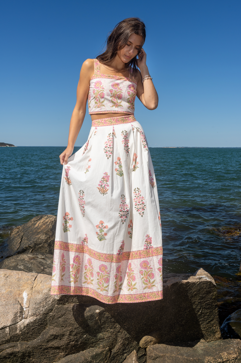 Octavia Skirt in Petal Poise